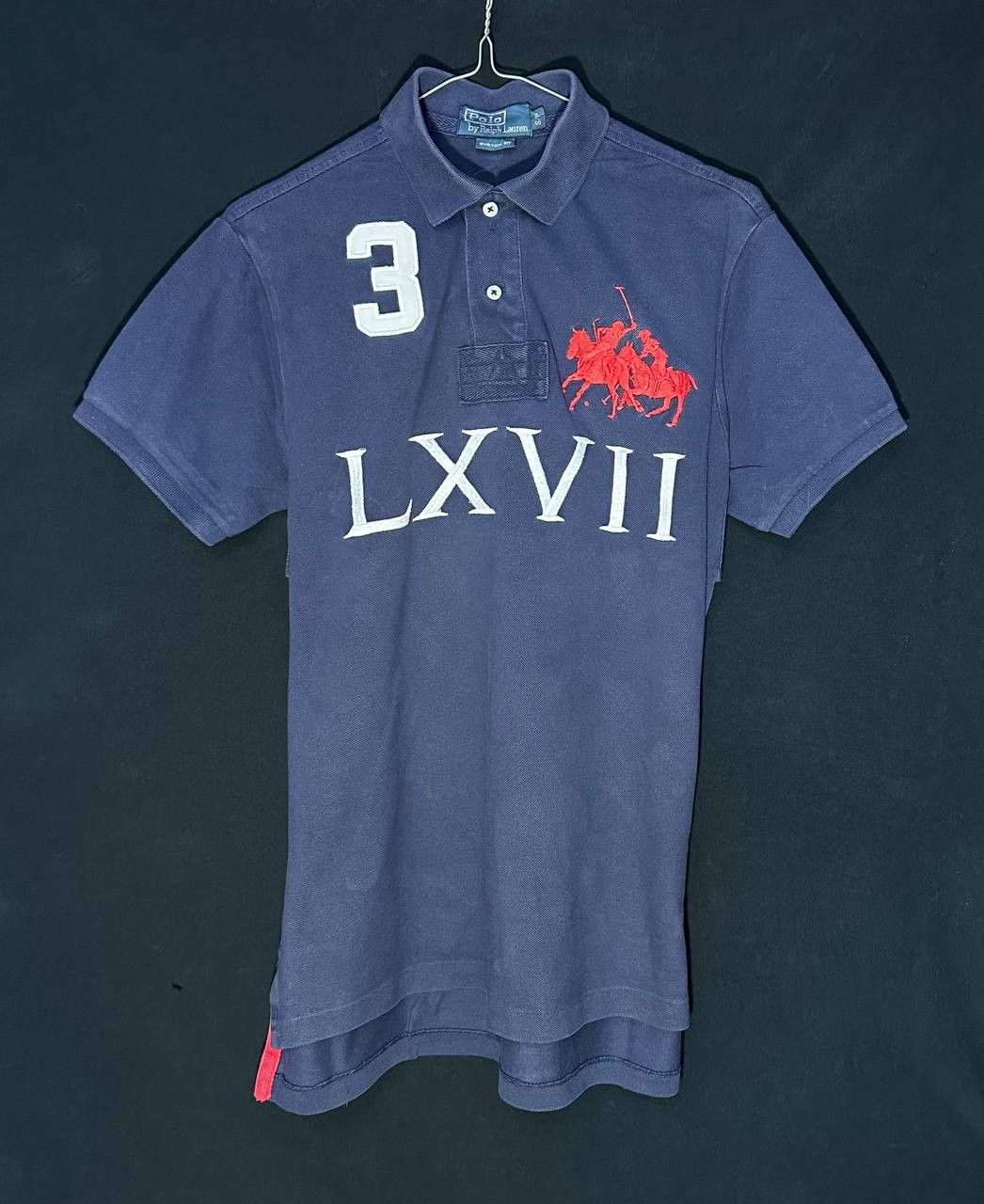 Polo Ralph Lauren × Vintage Polo Ralph Lauren vintage Rugby Polo shirt classic big horse Size US S / EU 44-46 / 1 - 1 Thumbnail