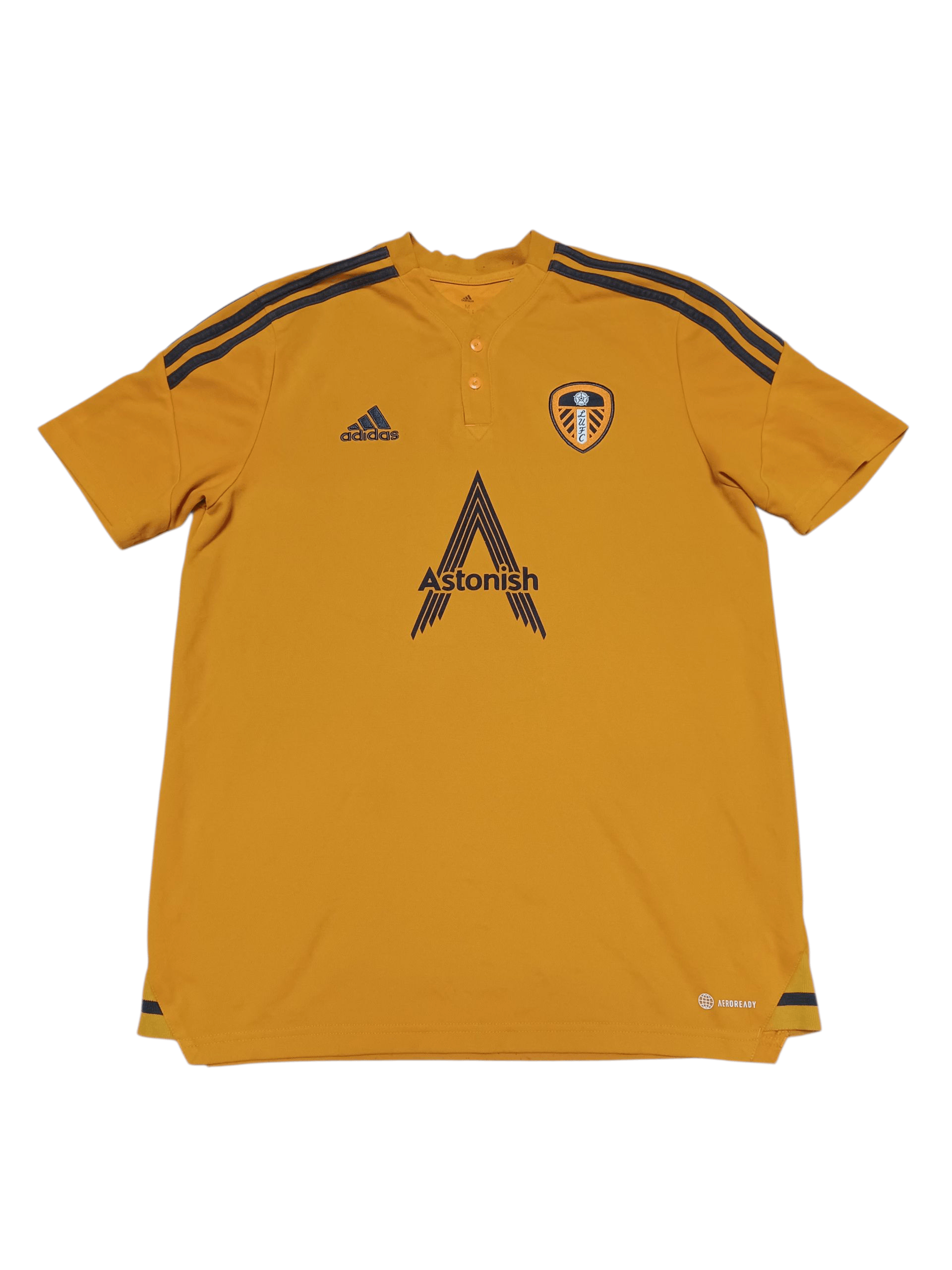Adidas LEEDS UNITED ADIDAS 2022 SOCCER POLO SHIRT Size US M / EU 48-50 / 2 - 1 Thumbnail