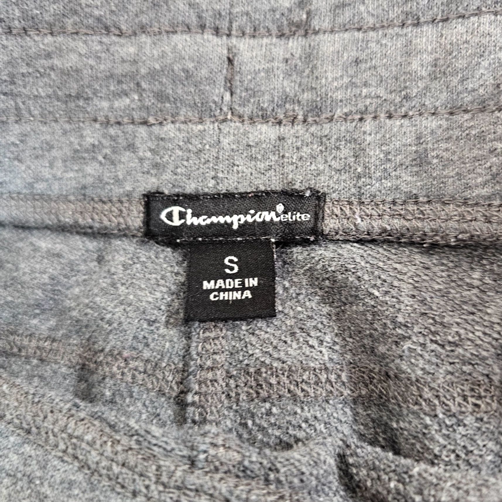 Champion Champion Sweat Pants Women's S Charcoal Elastic Waist Pockets Taper Leg Inseam 26 in Pants Athleisure Gym & Training Elite Life Size 28" / US 6 / IT 42 - 3 Thumbnail