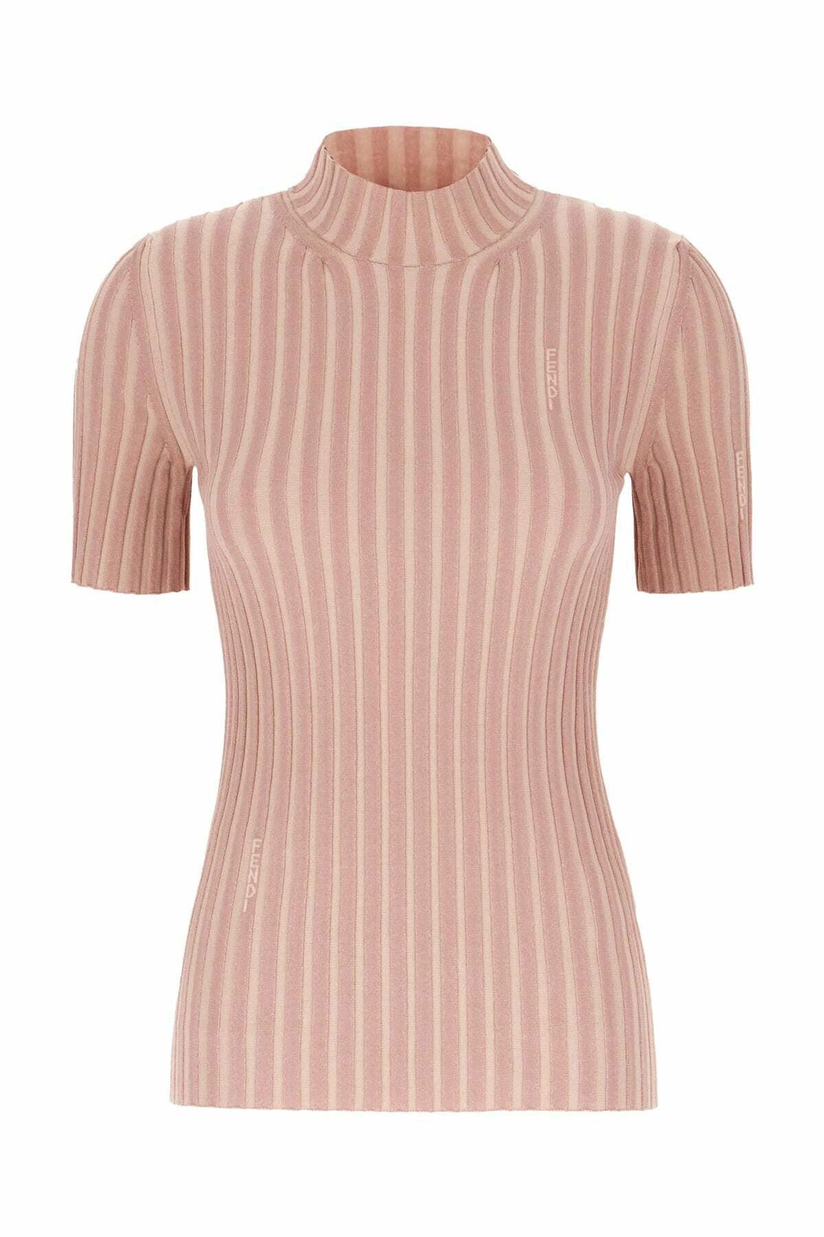 Fendi o1s1wg110226 Jumper in Pink Size L / US 10 / IT 46 - 2 Thumbnail