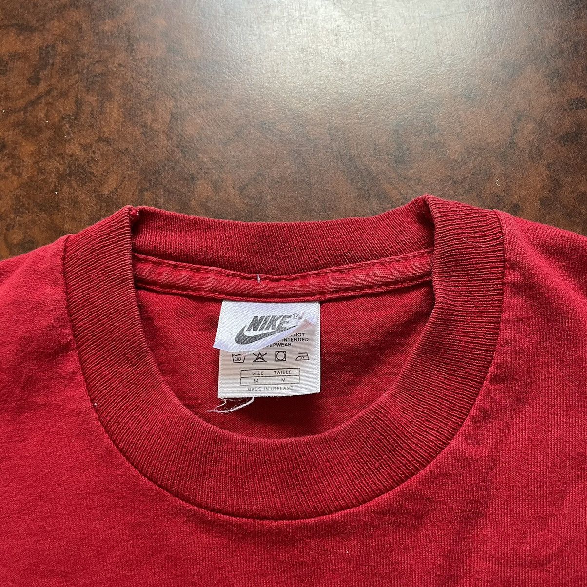 Nike × Vintage 90s BOXY LOGO SWOOSH NIKE BAGGY TEE SHIRT JUST DO IT Size US M / EU 48-50 / 2 - 2 Thumbnail