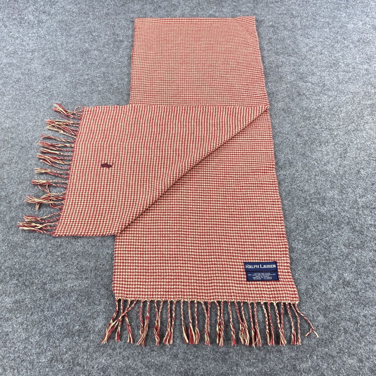 Ralph Lauren × Vintage Ralph Lauren Scarf # Muffler # Neckwear # D566 Size ONE SIZE - 7 Thumbnail