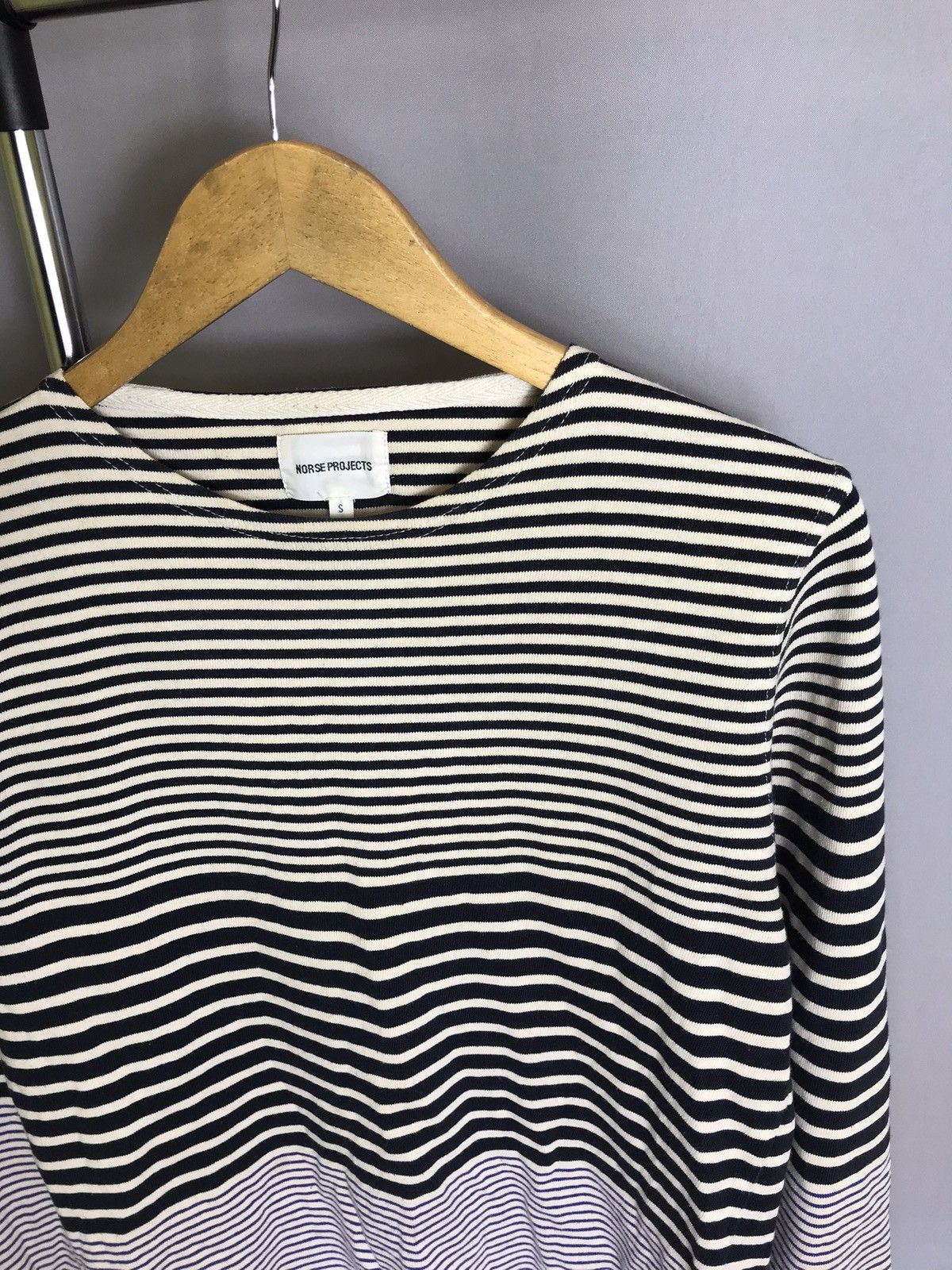 Norse Projects Norse Projects Godtfred Multi Stripe Compact Long Sleeve Size US S / EU 44-46 / 1 - 4 Thumbnail