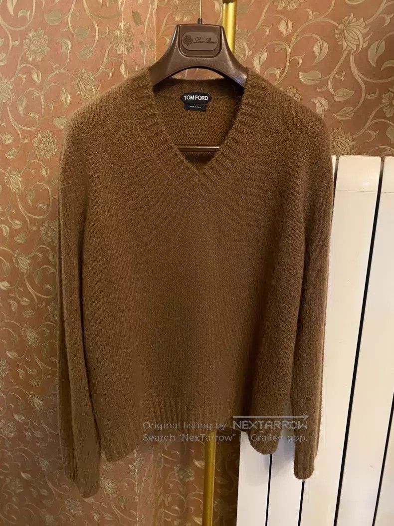 Tom Ford Tom Ford Cashmere and silk blend knit sweater coat Size US L / EU 52-54 / 3 - 1 Thumbnail