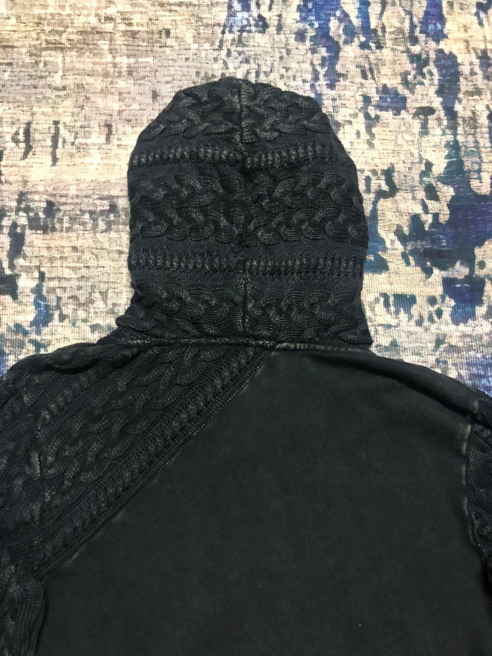 If Six Was Nine Japanese Heart Real Master Cable Knit Hoodie Zipper Rare Size US M / EU 48-50 / 2 - 8 Thumbnail