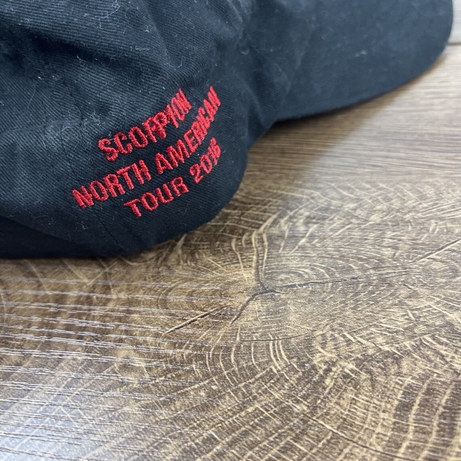Other Scorpion Hat Black North American Tour Cap Hat Adjustable Ha Size ONE SIZE - 12 Thumbnail