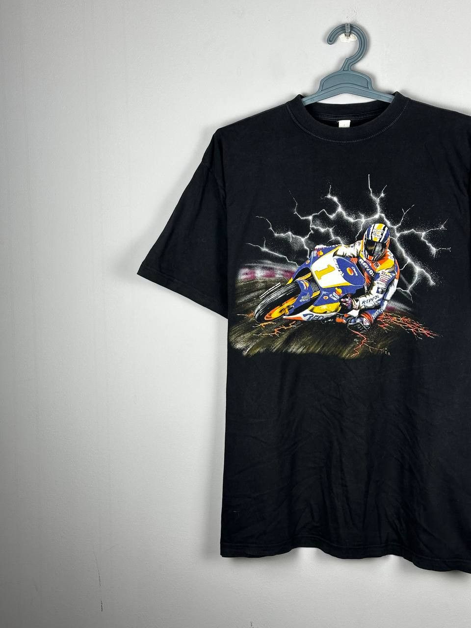 Honda Vintage Honda Repsol MotoGP Faded Rare T Shirt Size US L / EU 52-54 / 3 - 2 Thumbnail