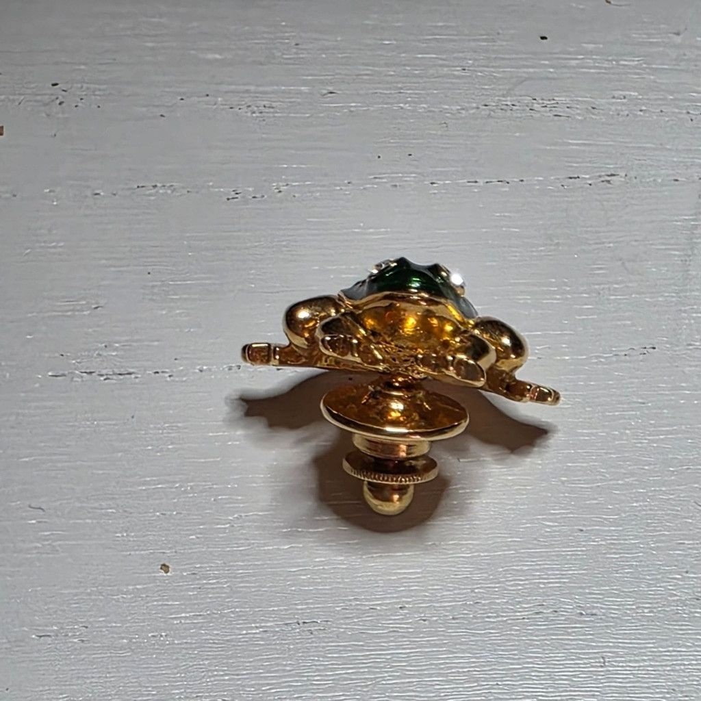 Other Avon Elegant Gold and Green Frog Brooch Size ONE SIZE - 3 Thumbnail
