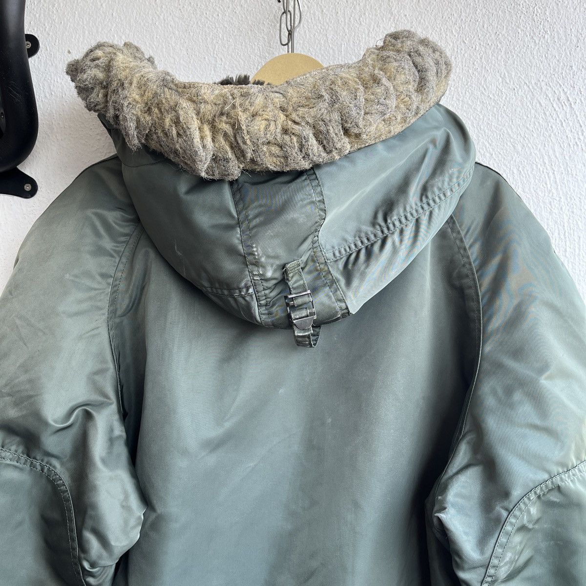 Alpha Industries × Avirex VINTAGE ALPHA INDUSTRIES AVIREX N-3B BOMBER FLIGHT JACKET Size US L / EU 52-54 / 3 - 21 Thumbnail