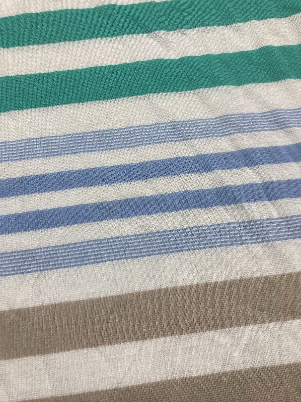 Vintage Vintage 80s polo shirt striped soft golf Van Heusen large Size US L / EU 52-54 / 3 - 3 Thumbnail