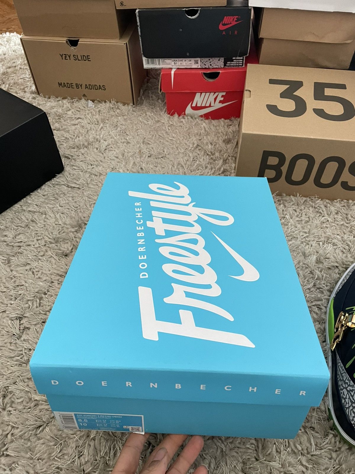Jordan Brand Jordan 3 Doernbecher Size US 8.5 / EU 41-42 - 11 Thumbnail