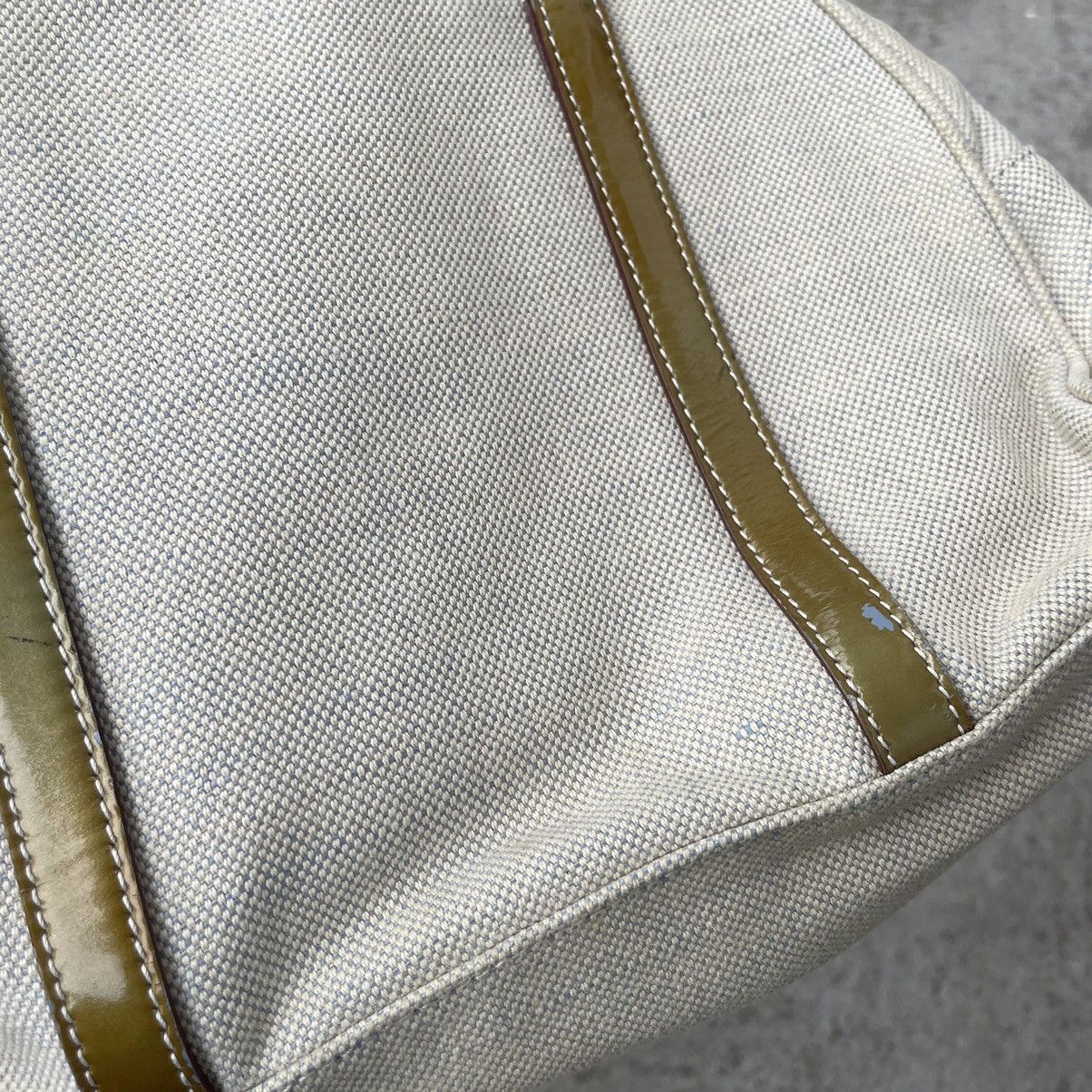BEIGE PRADA SMALL HANDLE CROSSBODY SHOULDER BAG RETRO