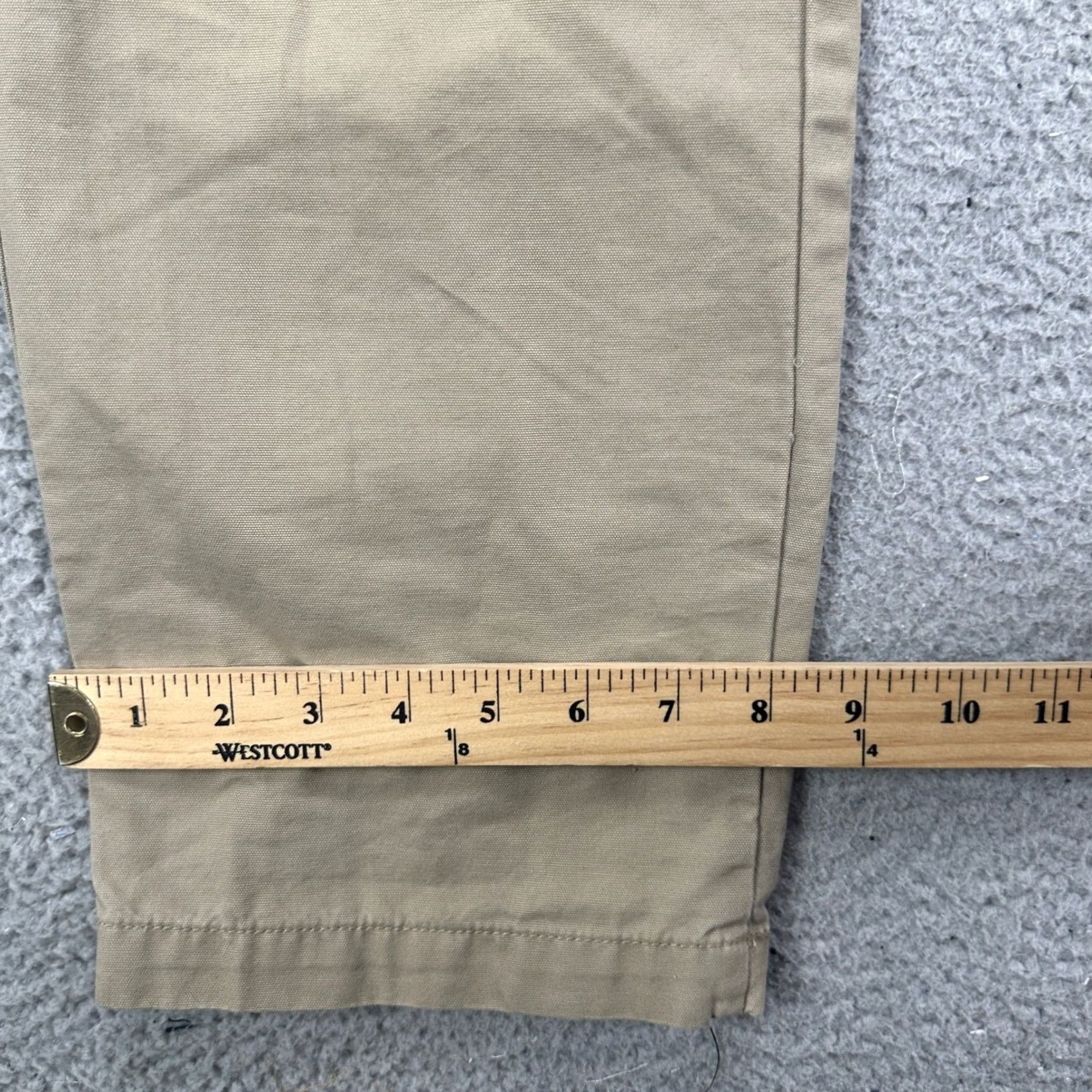 Gap GAP Mens Carpenter Pants 31X32 Tan Flat Front Workwear Straight Pockets Outdoor Pants Mens Size US 31 - 7 Thumbnail