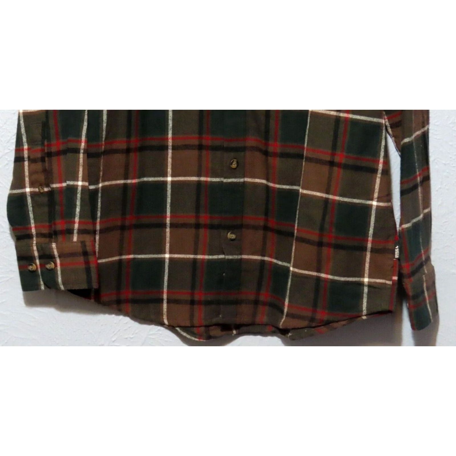 Eddie Bauer Eddie Bauer Shirt Men's M Mocha Overland Plaid Flannel Shirt NWT Size US M / EU 48-50 / 2 - 2 Thumbnail