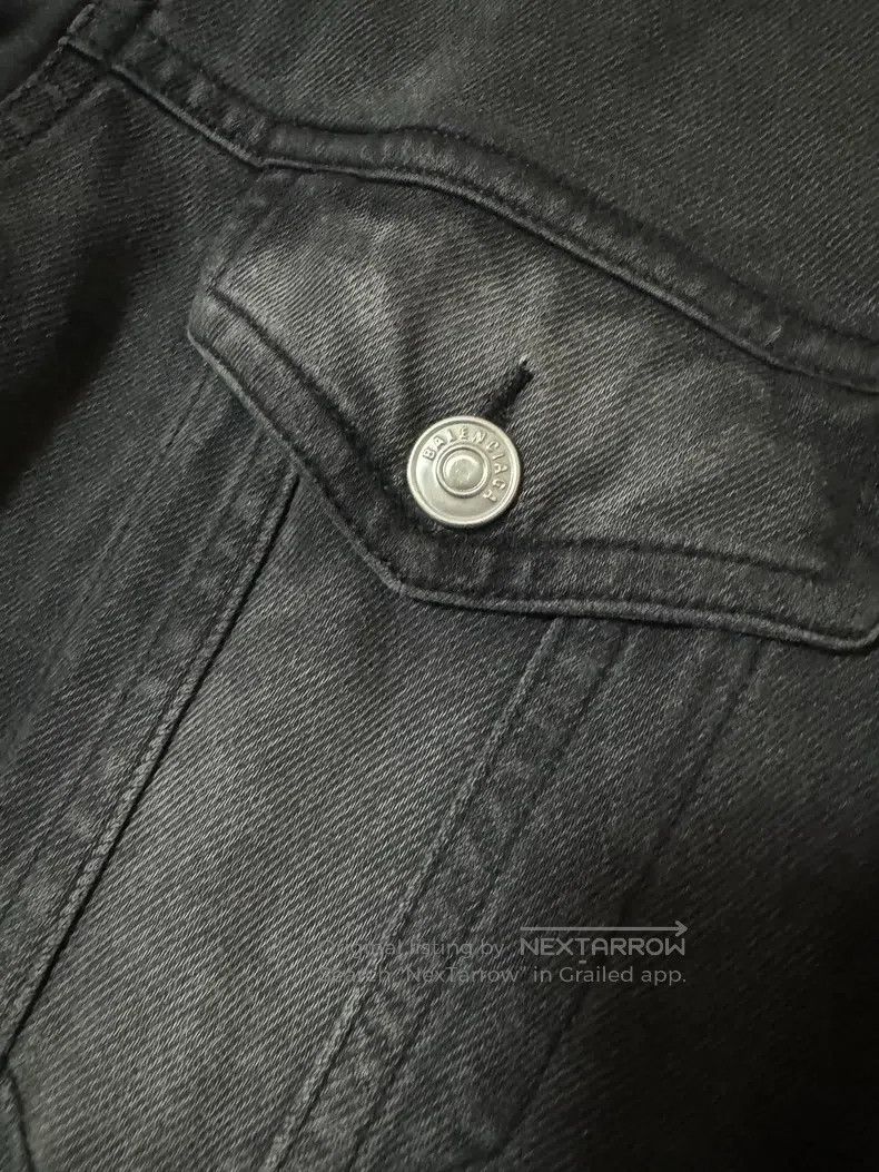Balenciaga Balenciaga Denim Jacket Size US M / EU 48-50 / 2 - 3 Thumbnail