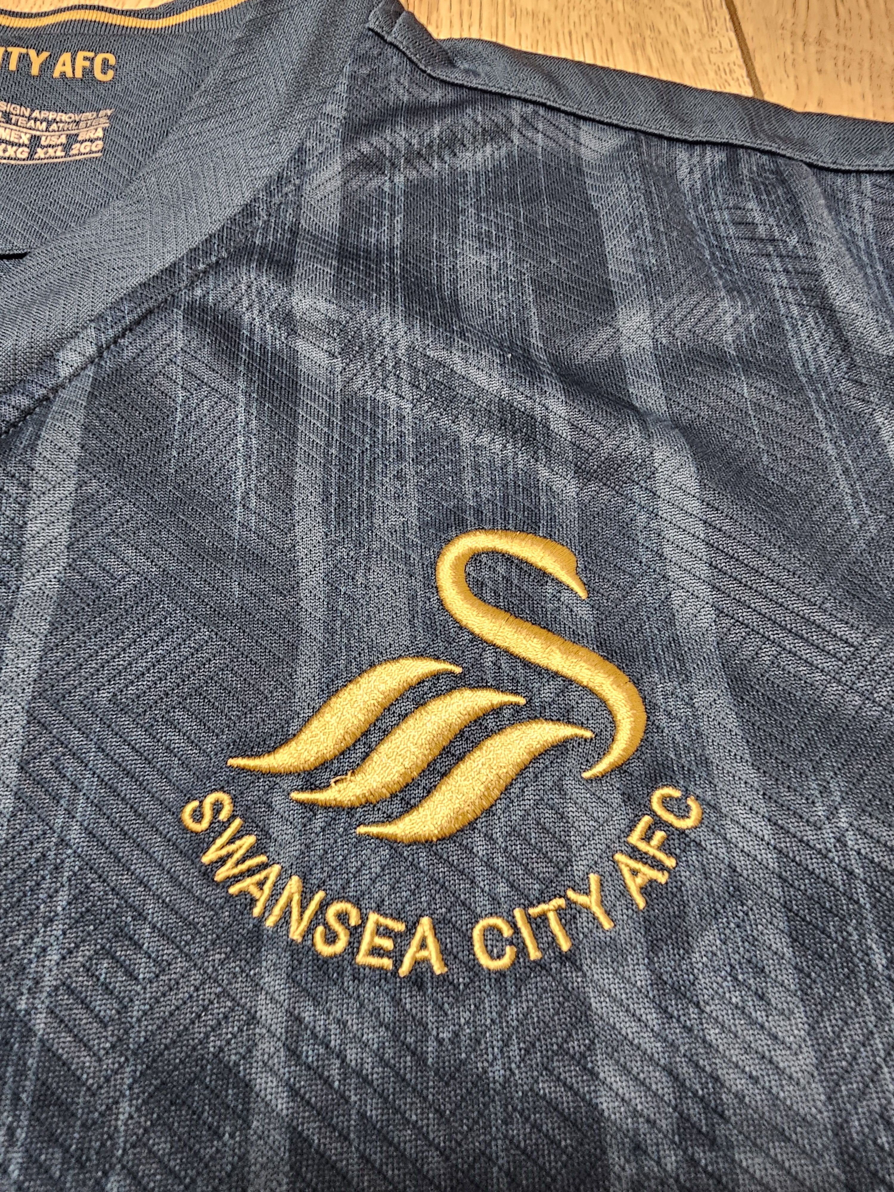 All Sport SWANSEA CITY 2023 2024 AWAY FOOTBALL SHIRT SOCCER JERSEY Size US XL / EU 56 / 4 - 4 Thumbnail