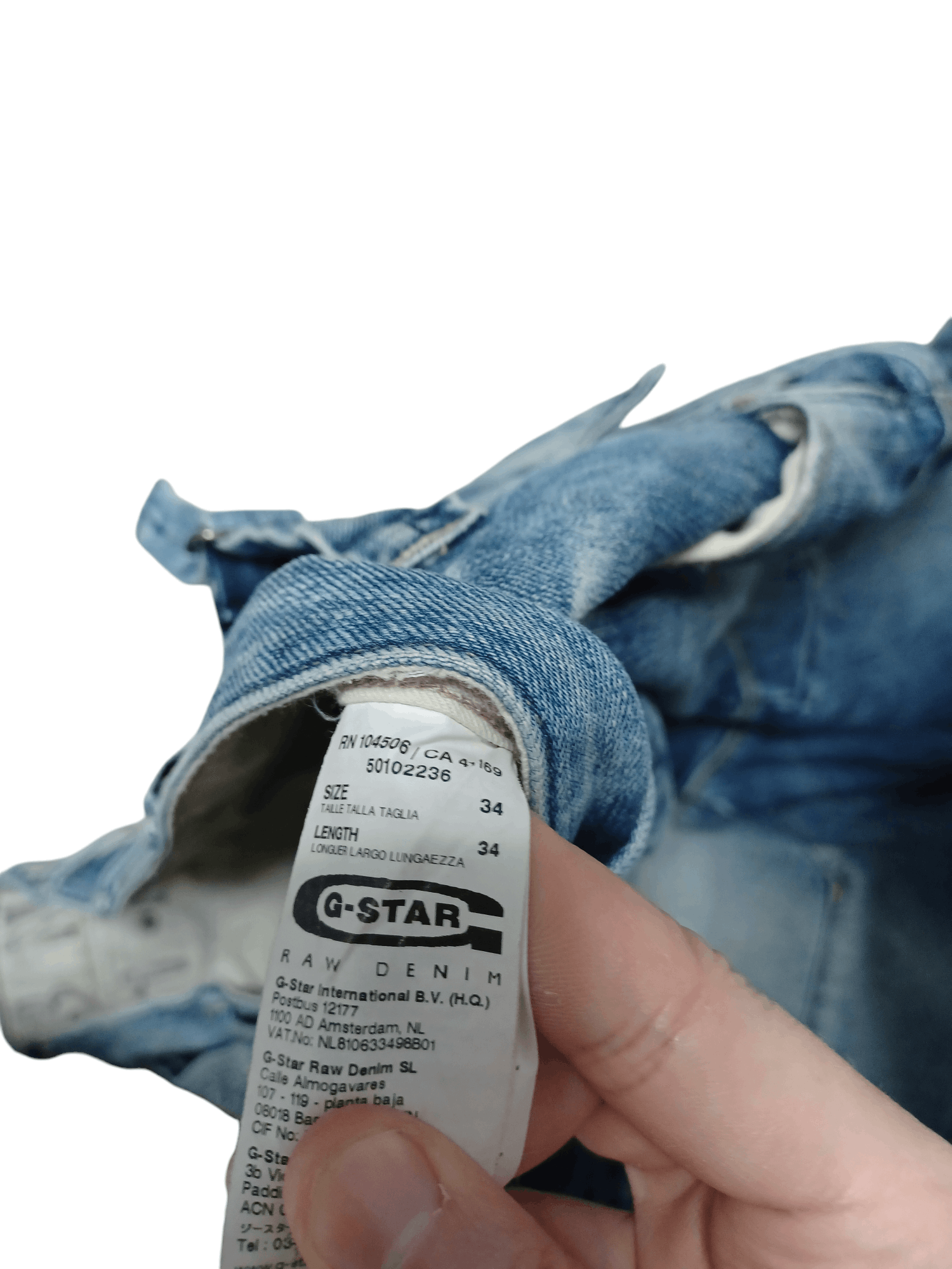 G-Star G STAR RAW FIRE MULTIPOCKET CARGO JEANS DENIM W 34 L 34 Size US 34 / EU 50 - 5 Thumbnail
