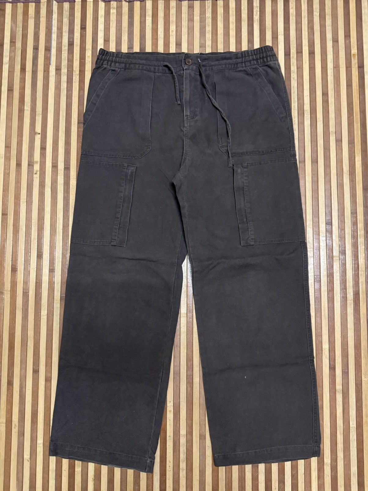 Japanese Brand SOLARE Cargo Pants Baggy Multipocket Streetwear / W36x30.5 Size US 36 / EU 52 - 1 Thumbnail