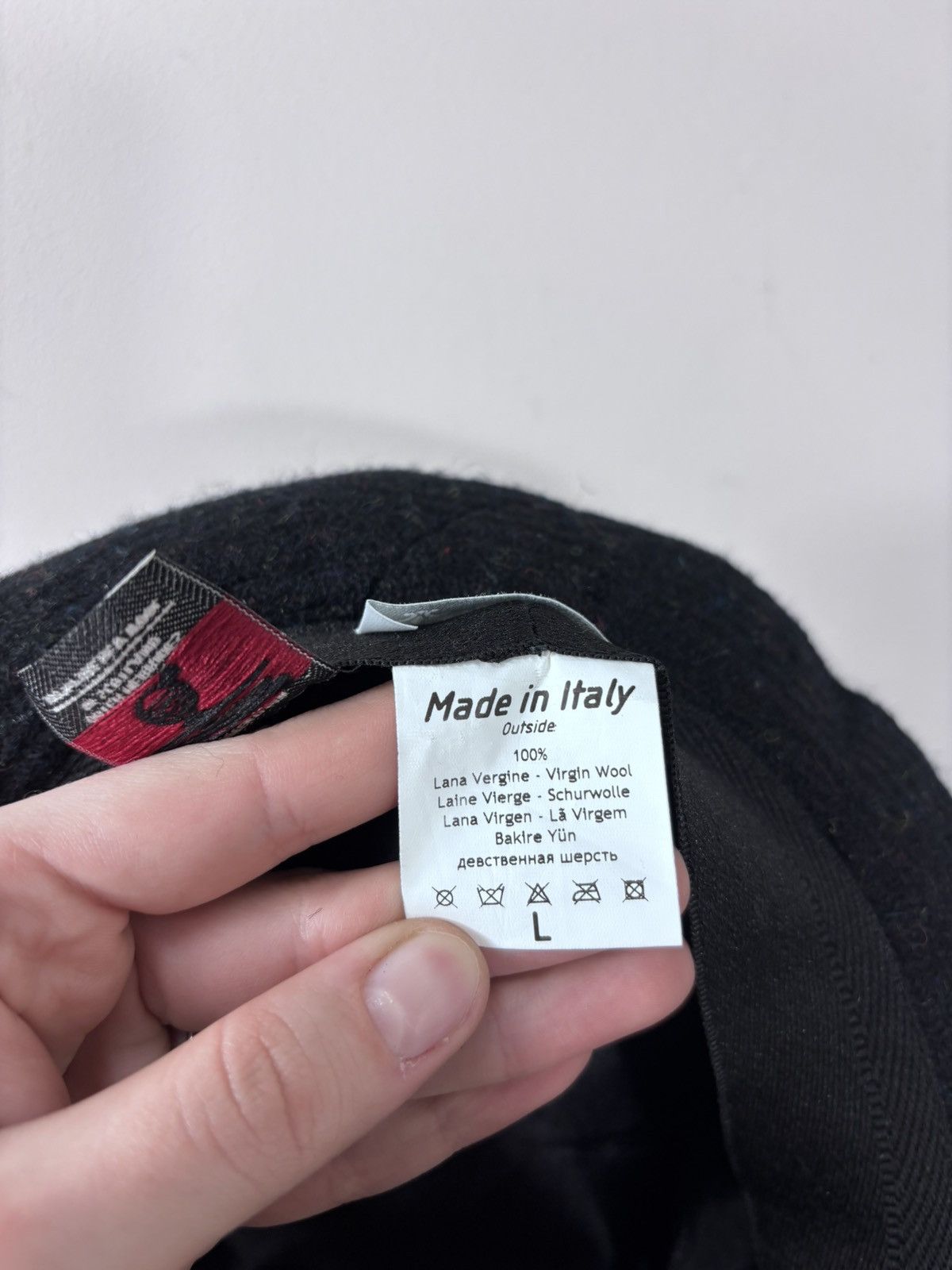 Harris Tweed Lierys Harris Tweed Black Wool Trilby Fedora Hat Size ONE SIZE - 20 Thumbnail