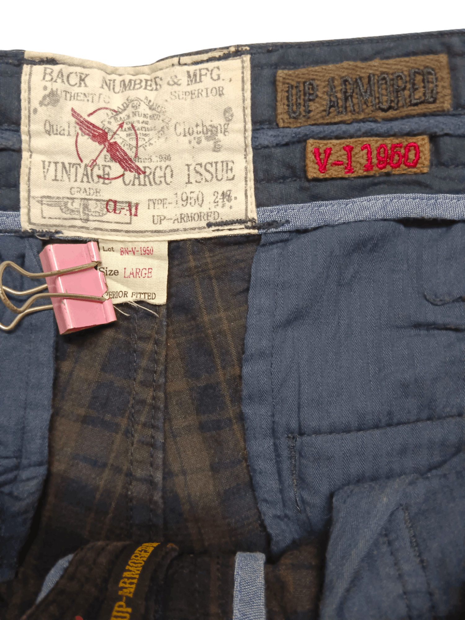 Numbers Back Number Up-Armored Vintage Cargo Issue Pants Size US 32 / EU 48 - 15 Thumbnail