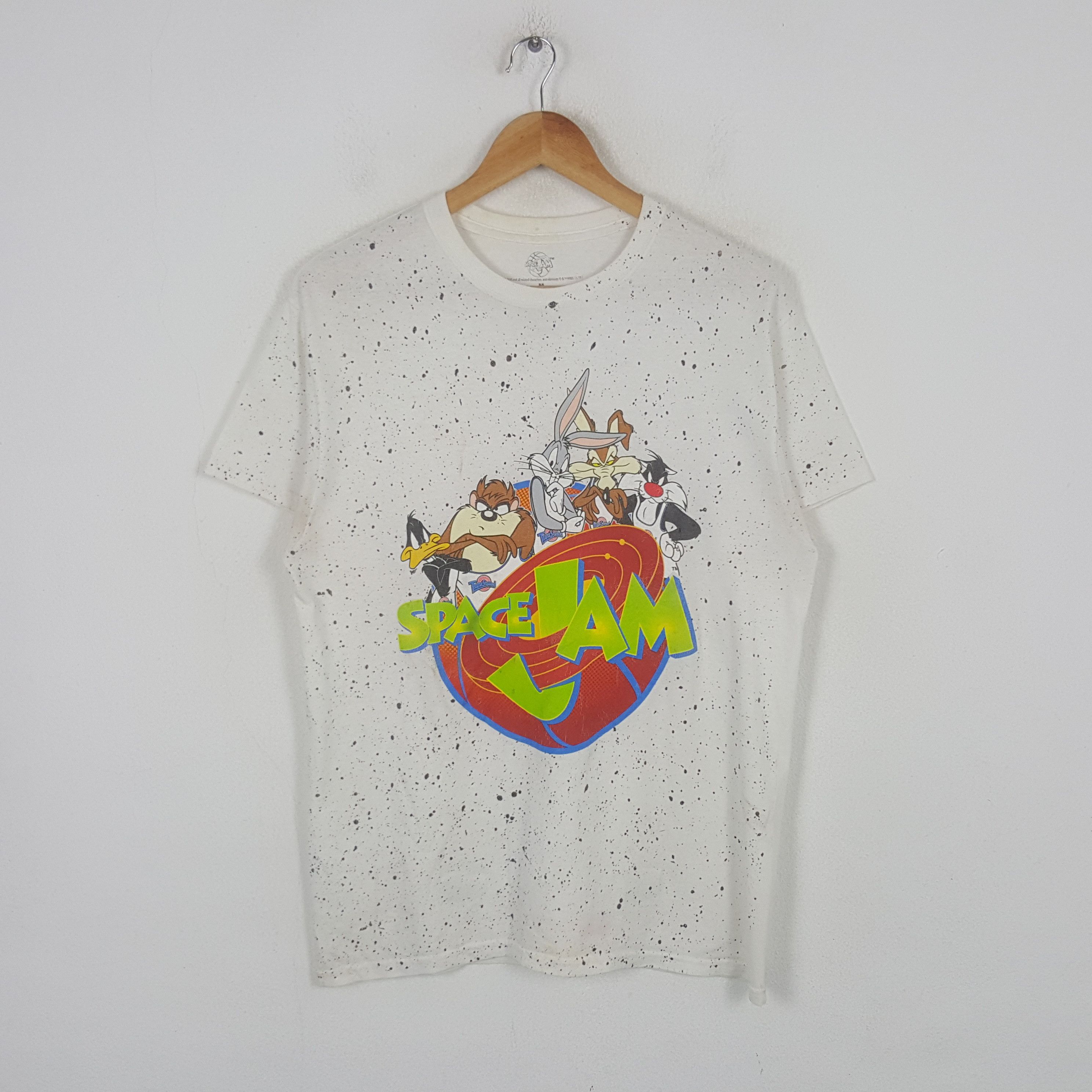 Vintage Space Jam Looney Tunes Movie Tshirt RR24