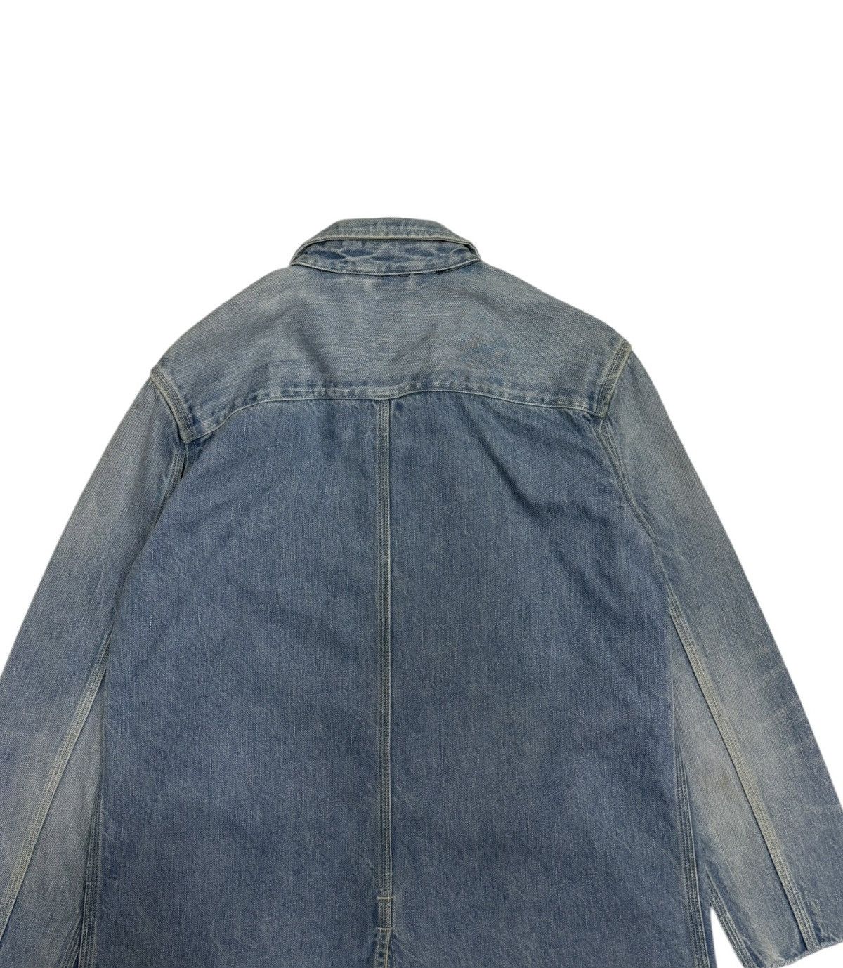 Blue Blue Japan × Evisu × Momotaro Jeans 🔥MOMOTARO JAPAN BLUE DENIM CHORE JACKET Size US M / EU 48-50 / 2 - 14 Thumbnail