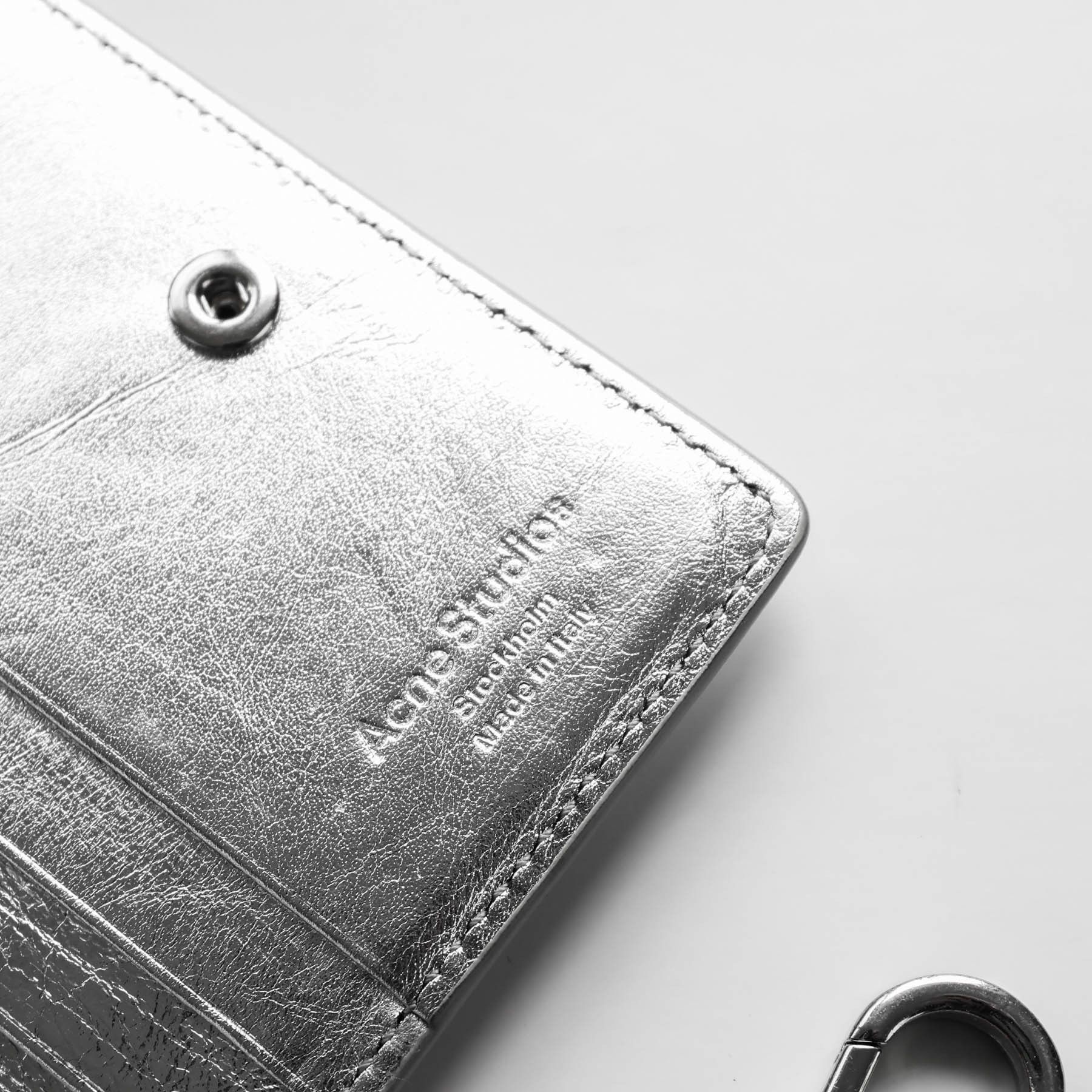 Acne Studios FINAL DROP! Acne Studios Foil Leather Snap Wallet $450 Size ONE SIZE - 4 Thumbnail