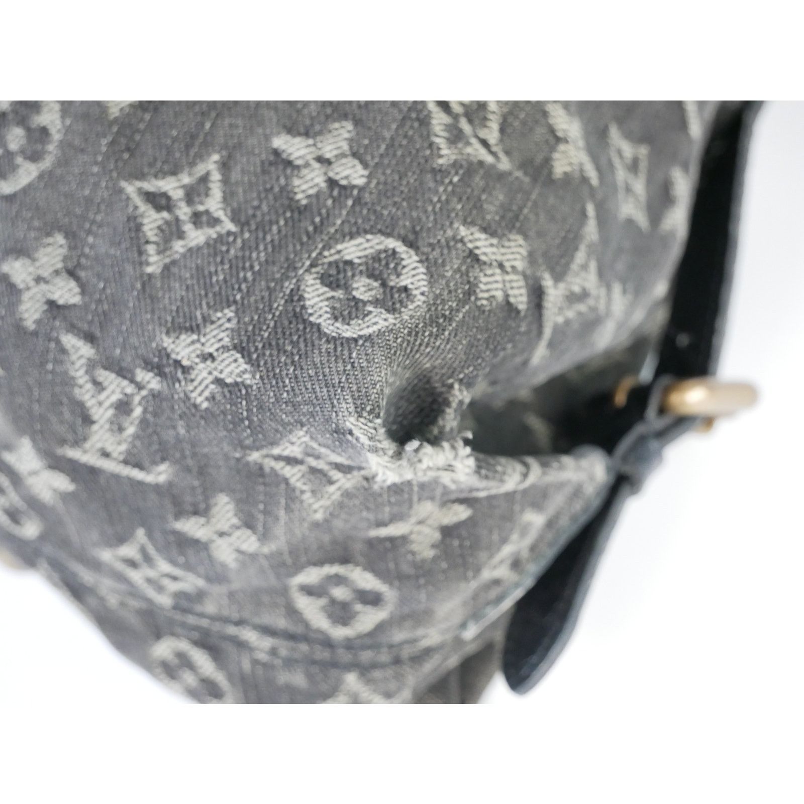 Louis Vuitton Louis Vuitton Black Denim Neo Cabby Tote Size ONE SIZE - 11 Thumbnail