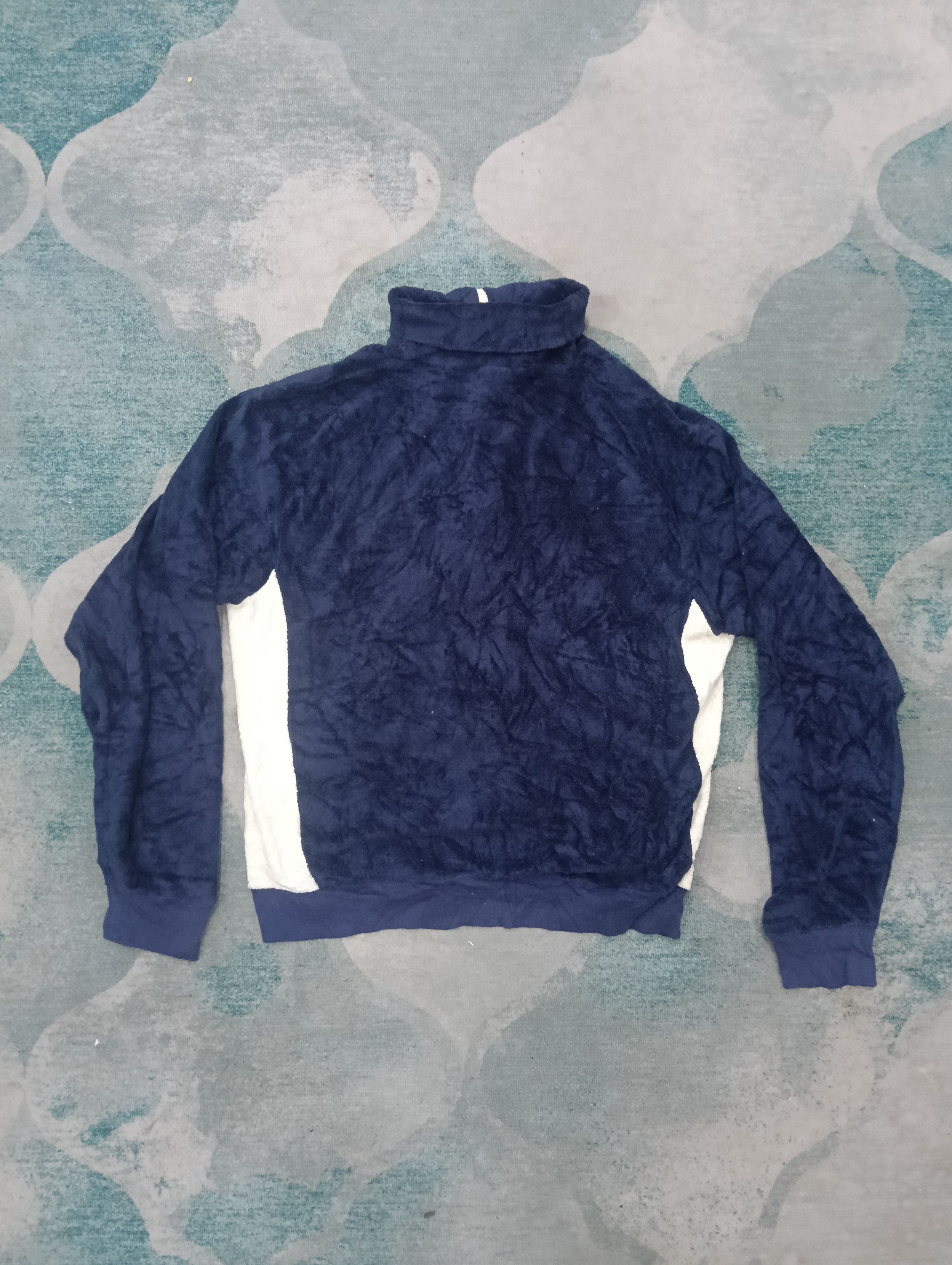 Adidas × Vintage 80s Adidas Zip Up Like Velvet Jacket Size US XL / EU 56 / 4 - 4 Thumbnail