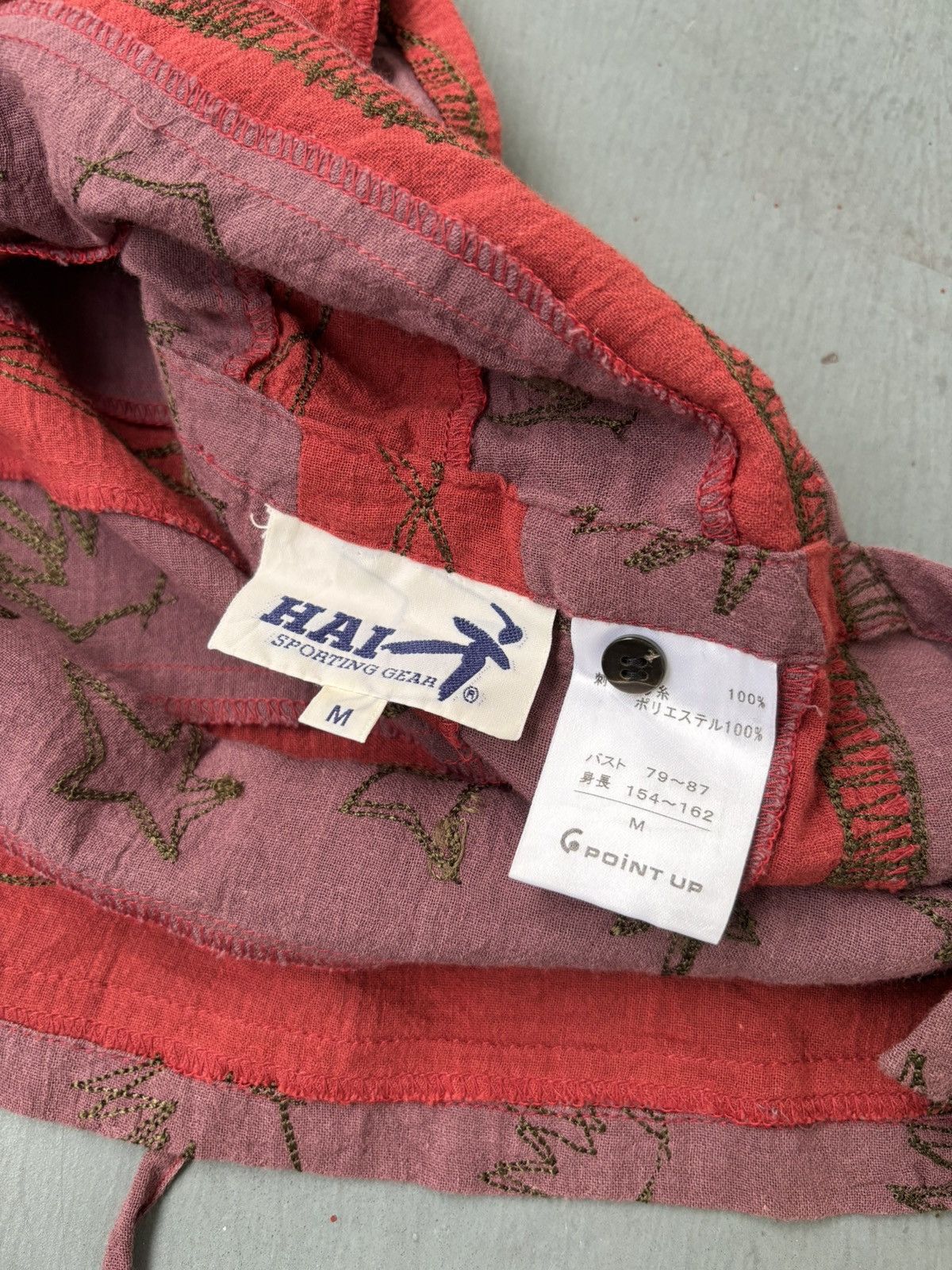 Hai Sporting Gear 90s Vintage Hai Sporting Gear by Issey Miyake Aztec Tank Size US M / EU 48-50 / 2 - 4 Thumbnail