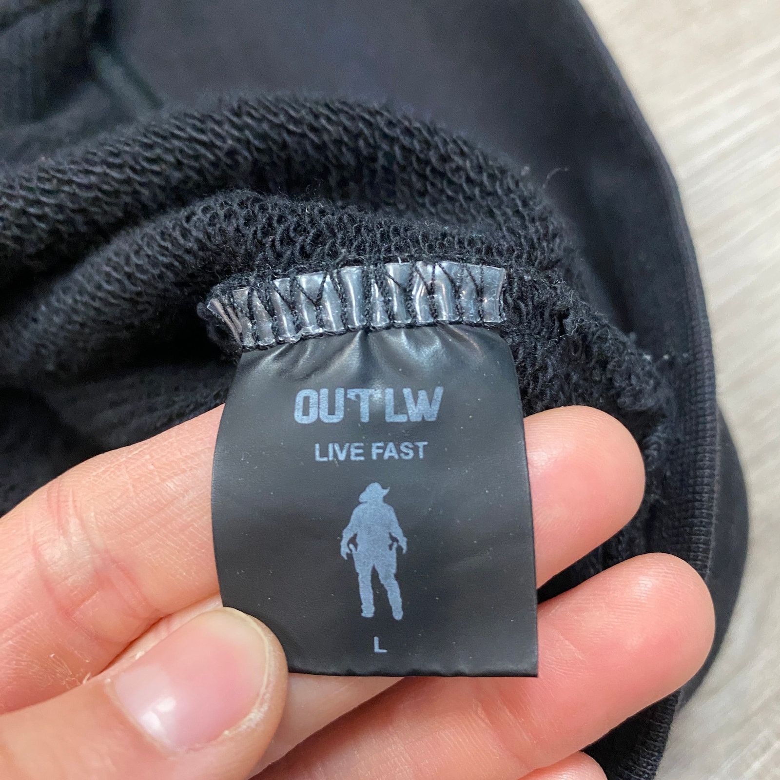 Other Outlw Live Fast Full Zip Hoodie Men's Large Y2K Streetwear Size US L / EU 52-54 / 3 - 5 Thumbnail