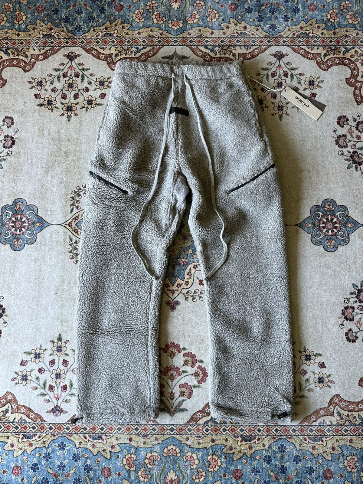 Essentials × FOG × Fear of God NEW Fear Of God Essentials Relaxed Polar Fleece Pant Size US 29 - 3 Thumbnail