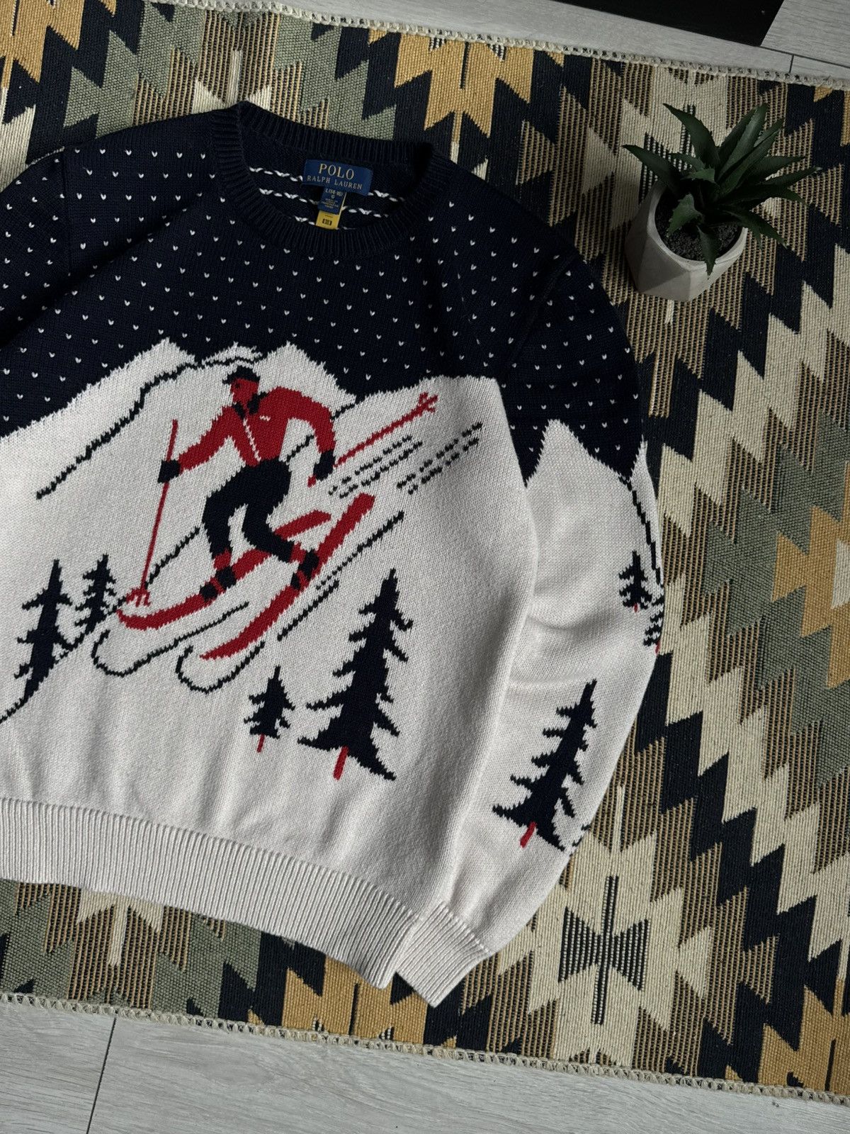 Polo Ralph Lauren Polo Ralph Lauren Ski Knitted Sweater Size US XS / EU 42 / 0 - 3 Thumbnail