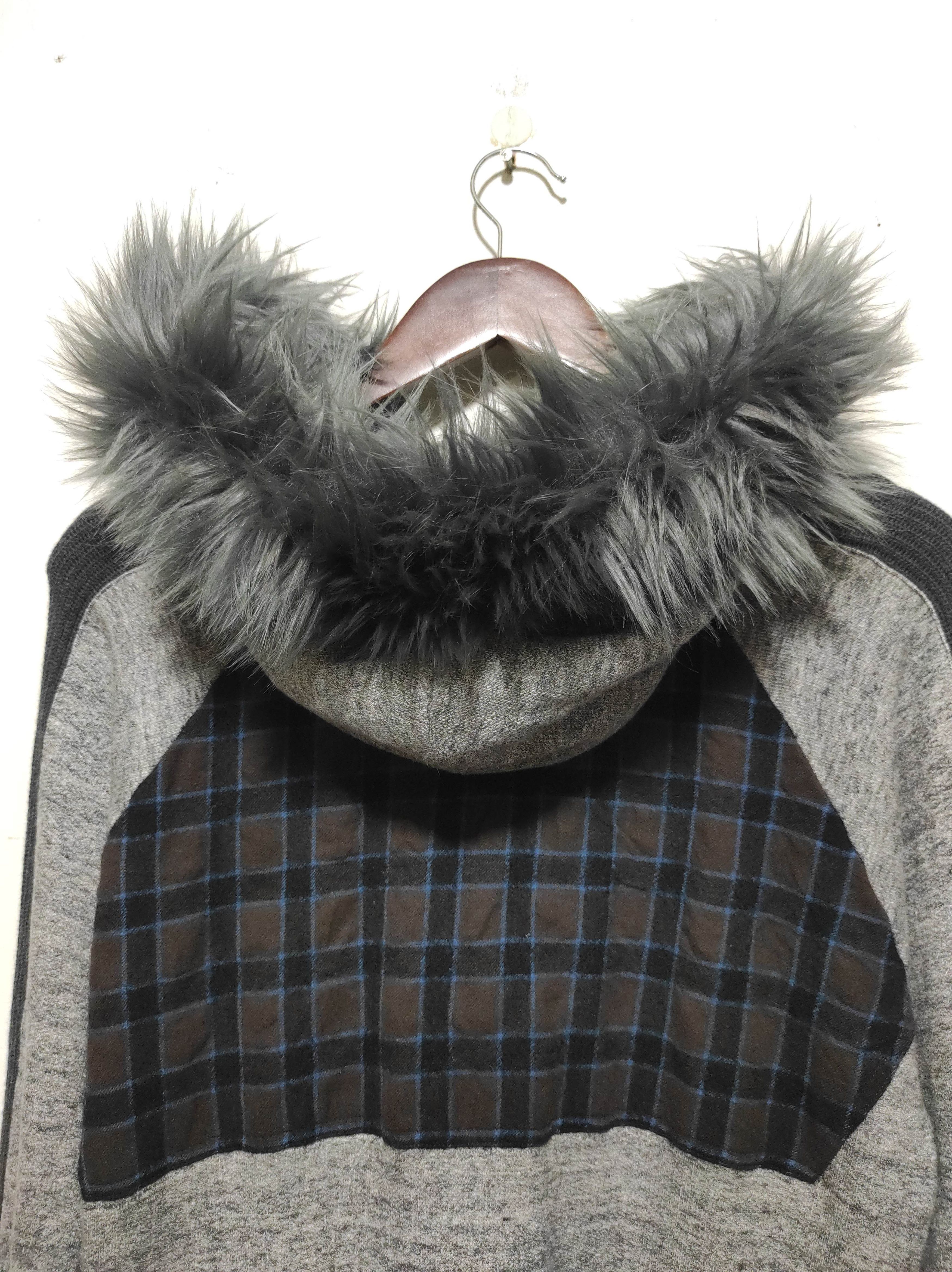 Marni Marni Zip Fur Hoodie if6was9 LGB style Size US M / EU 48-50 / 2 - 18 Thumbnail