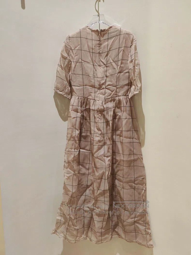 Valentino Valentino Check silk dress Size S / US 4 / IT 40 - 3 Thumbnail