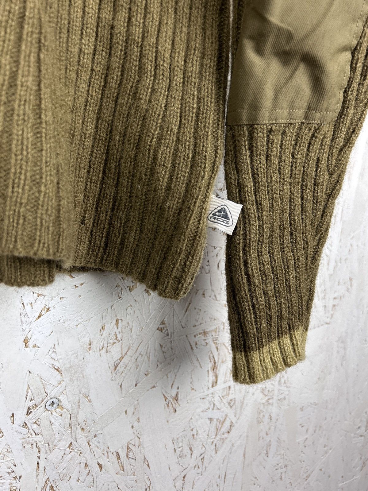 Nike Vintage Nike ACG 2 Thermal Layer Military Wool Sweater Size US M / EU 48-50 / 2 - 3 Thumbnail