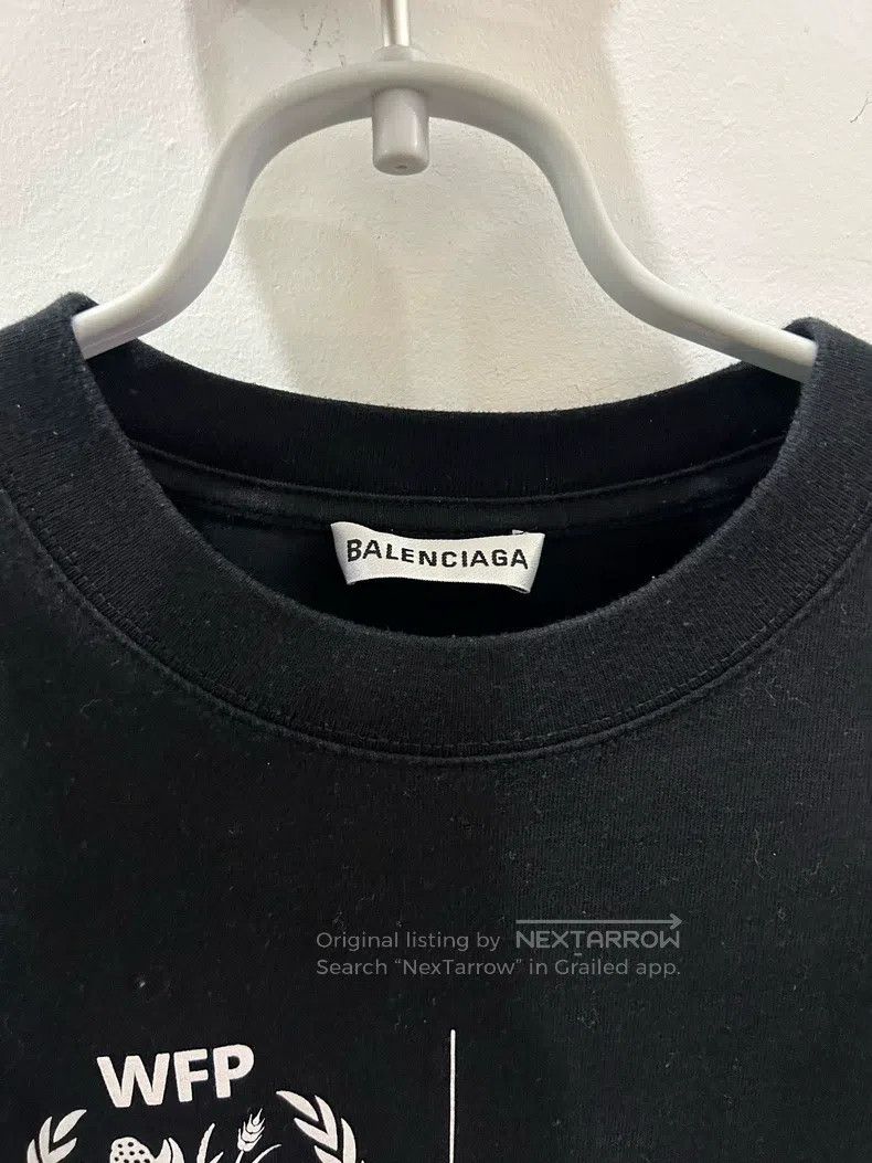Balenciaga Balenciaga Wheat logo black short-sleeve T-shirt Size US S / EU 44-46 / 1 - 5 Thumbnail