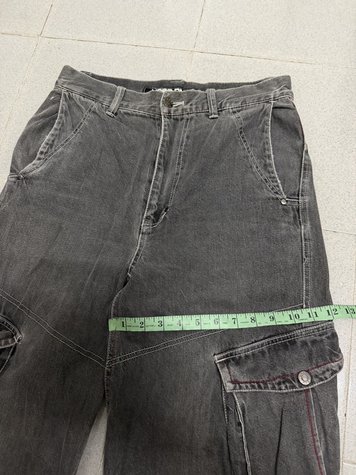 Hobo Vintage Hobo Baggy Cargo Denim Jeans Size US 32 / EU 48 - 9 Thumbnail