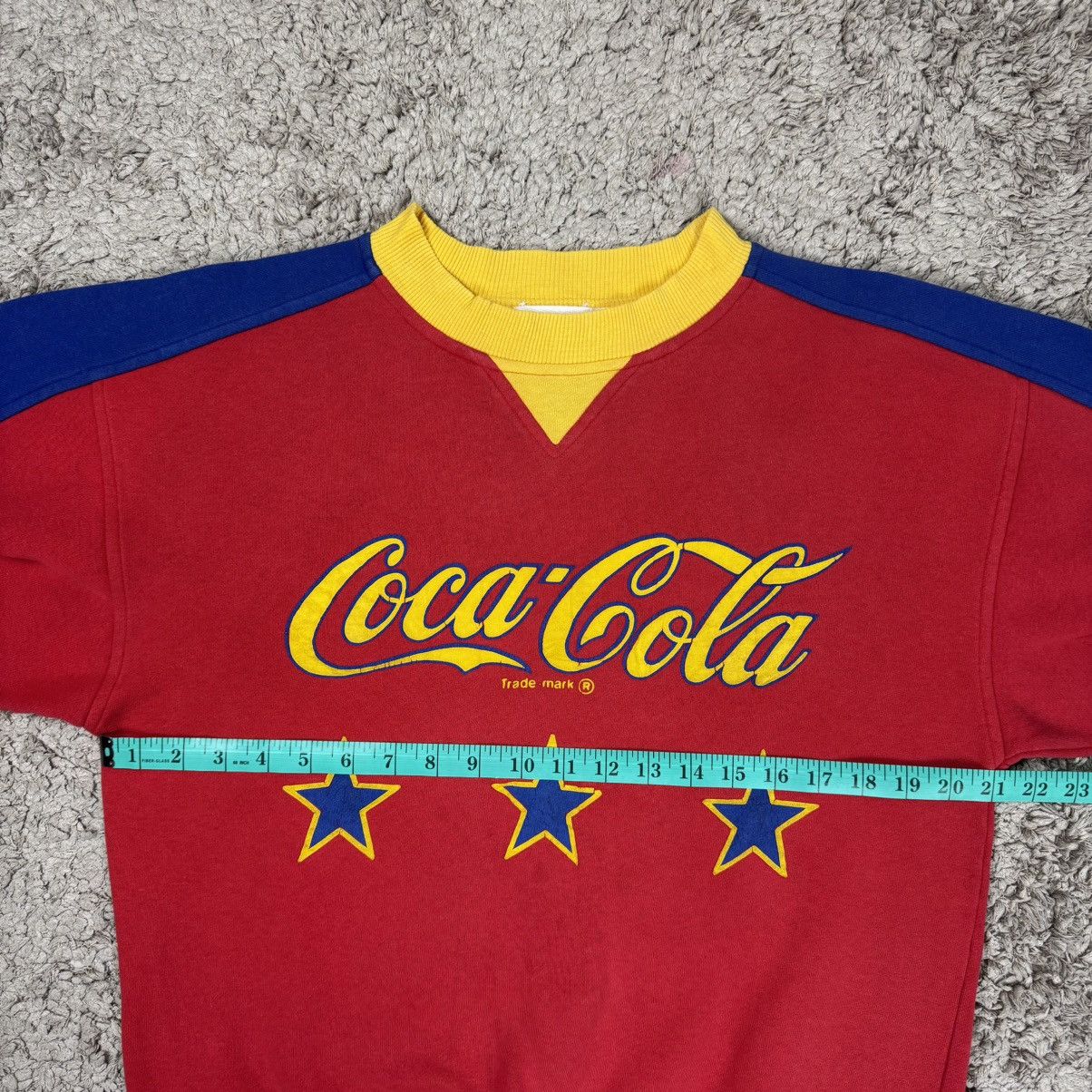 Coca Cola Vintage Coca Cola Colour Block Sweatshirt Size US M / EU 48-50 / 2 - 12 Thumbnail