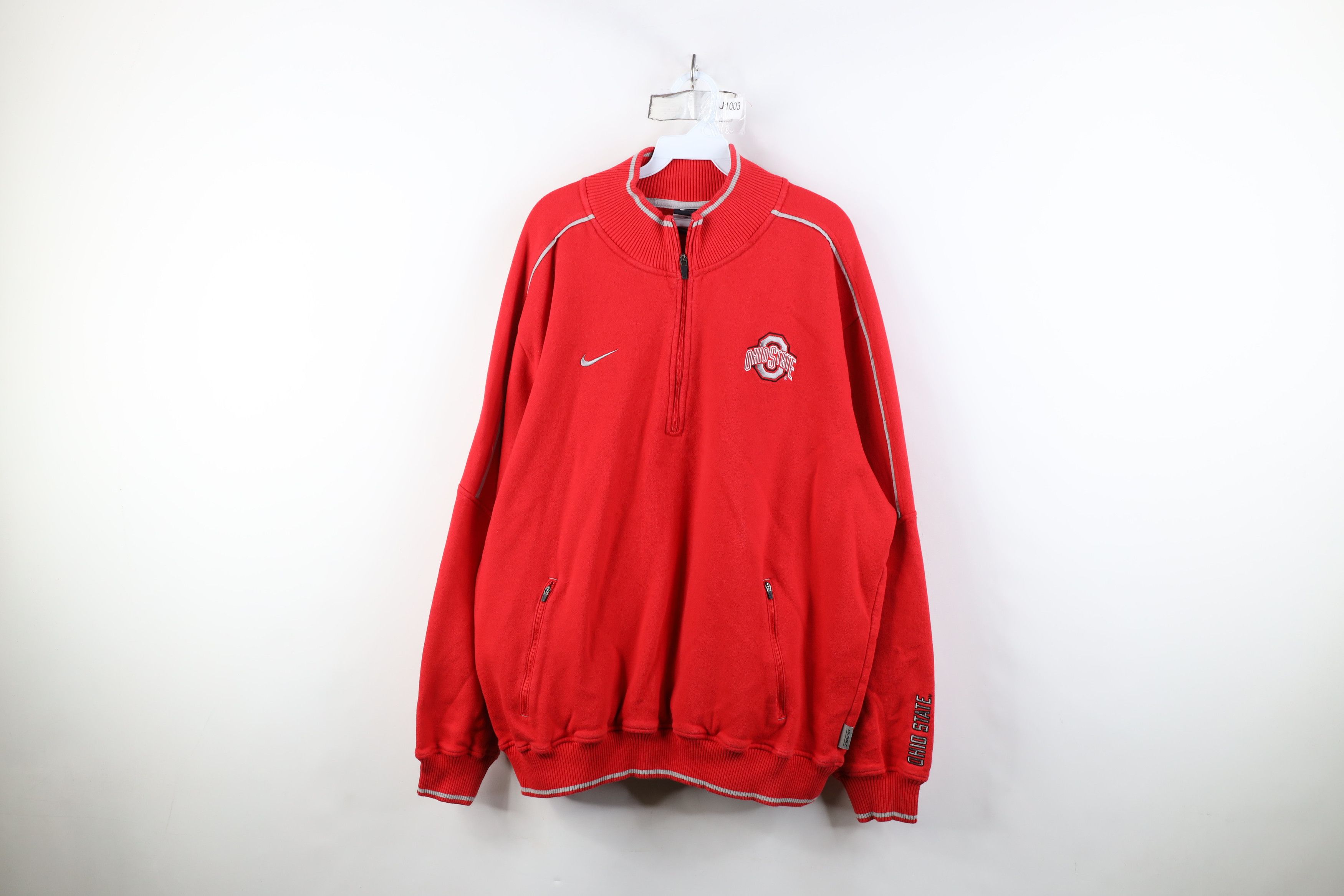 Nike Vintage Y2K Nike Swoosh Ohio State University Sweatshirt Size US XL / EU 56 / 4 - 1 Thumbnail