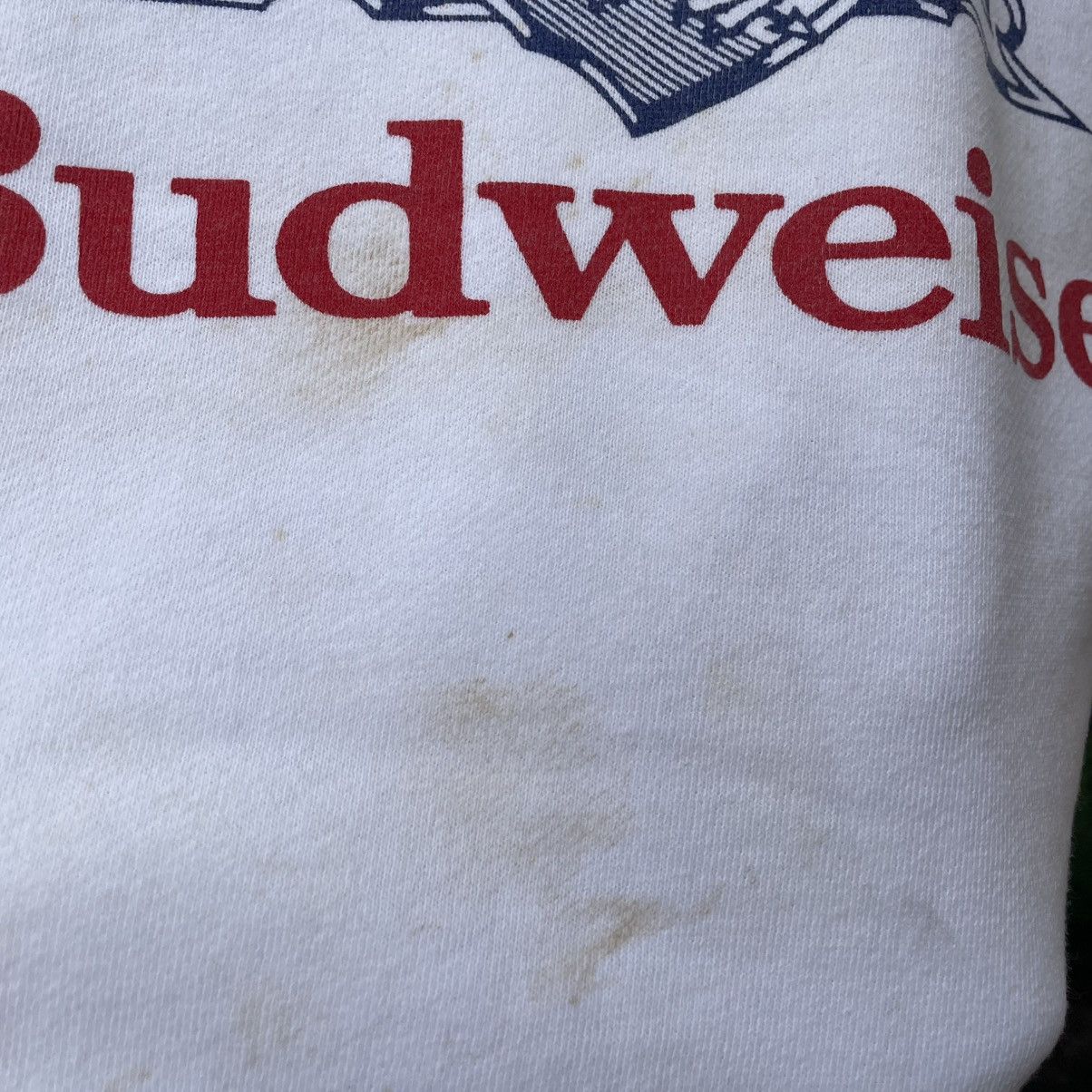 Budweiser 🔥Vintage Budweiser Big Logo Honey Buds Boxy Sweatshirts Size US M / EU 48-50 / 2 - 17 Thumbnail