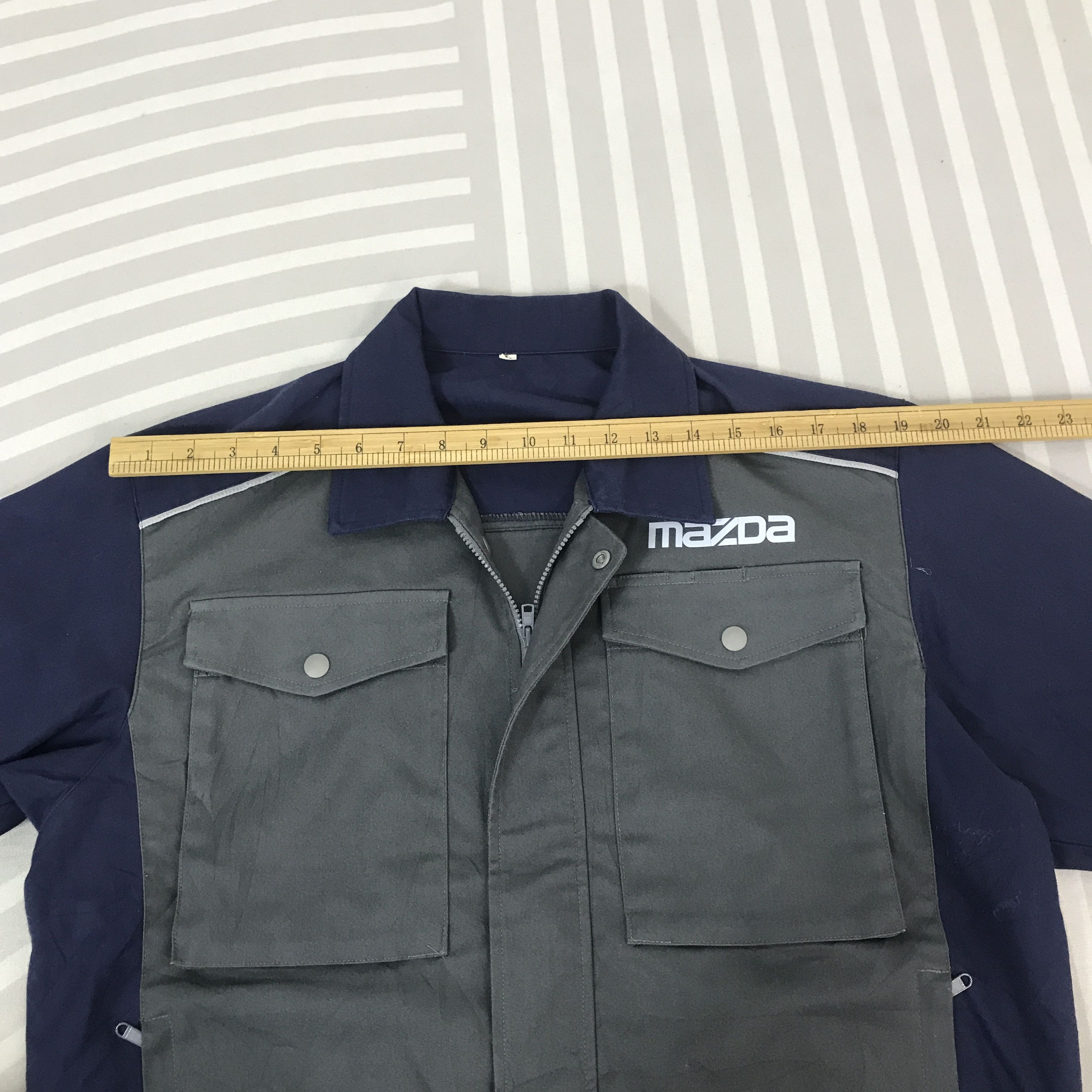 Japanese Brand Vintage Mazda Racing work uniform custom Jacket K62B22 Size US L / EU 52-54 / 3 - 6 Thumbnail