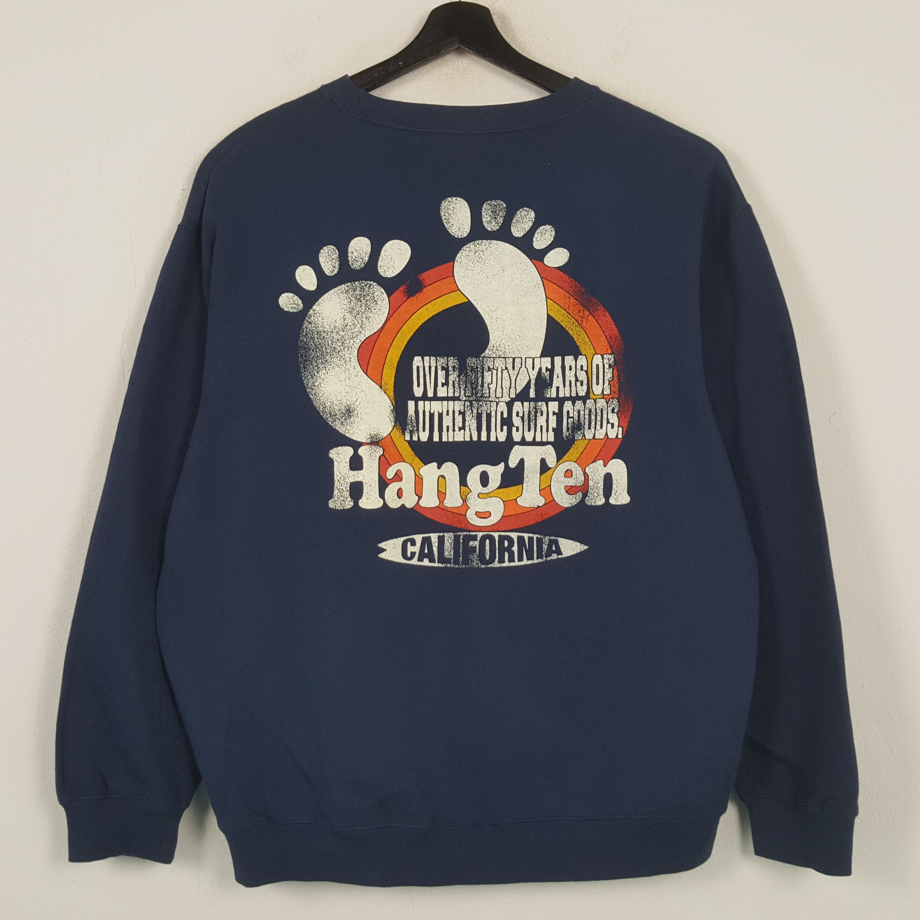 Hang Ten HANG TEN CALIFORNIA Surfing Style Sweatshirt C296N6 Size US XL / EU 56 / 4 - 1 Thumbnail