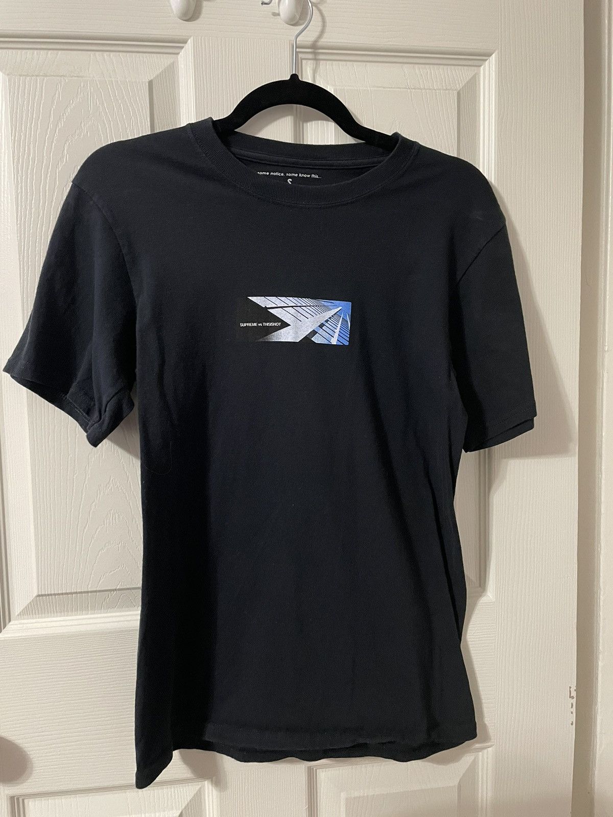 Other Some Notice Some Know This Black Tee by @aarons_world Size US S / EU 44-46 / 1 - 1 Thumbnail