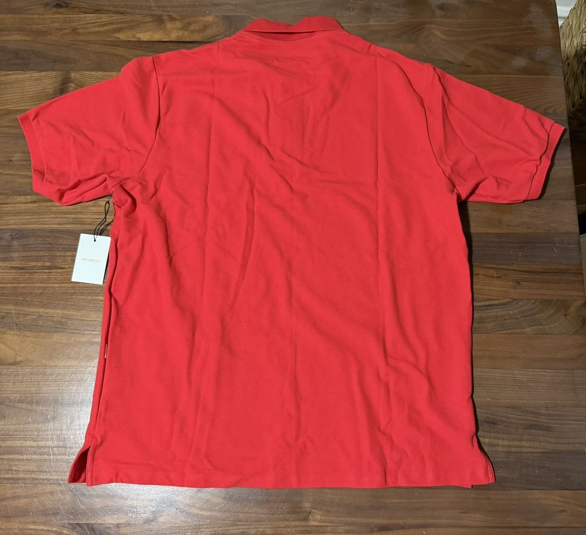 Aime Leon Dore Aime Leon Dore ALD Piqué Polo in Red SS22 Floral Crest Logo Size US XL / EU 56 / 4 - 7 Thumbnail