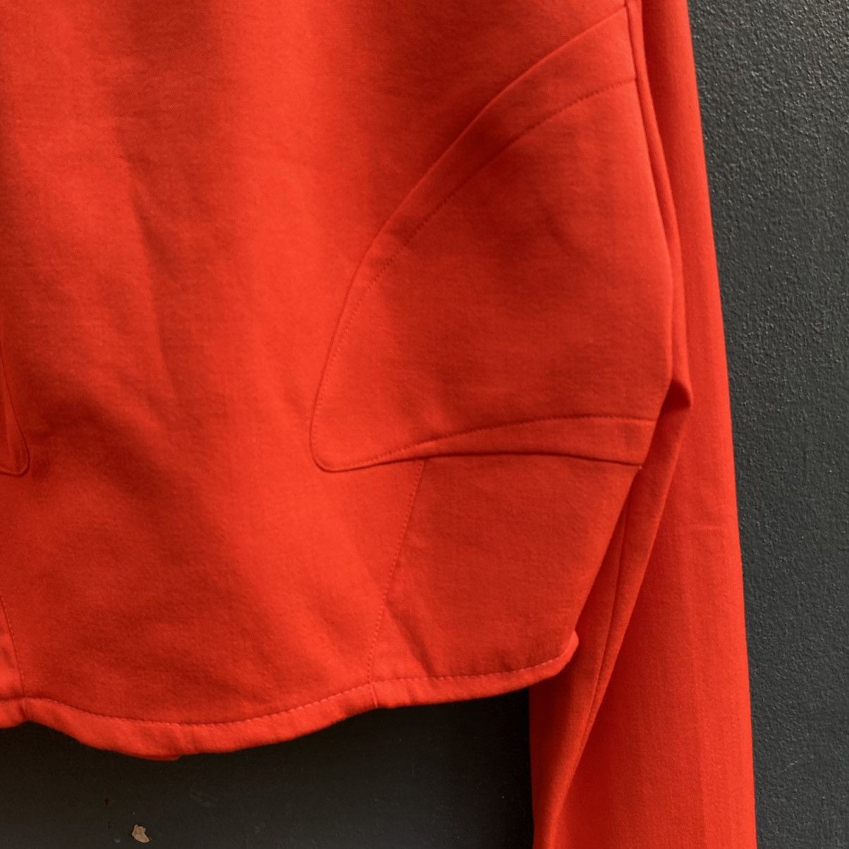 Thierry Mugler Thierry Mugler DIY Cropped Red Blazer Size S / US 4 / IT 40 - 15 Thumbnail