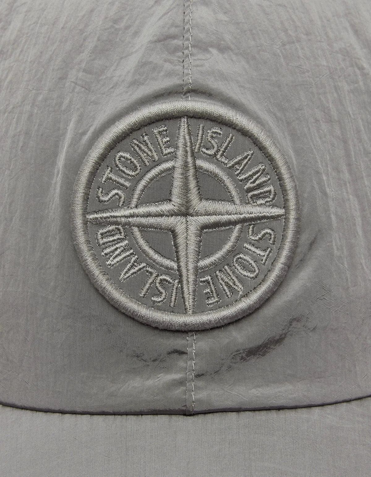 Stone Island Stone Island Grey Nylon Metal Baseball Cap Size 36 - 7 Thumbnail