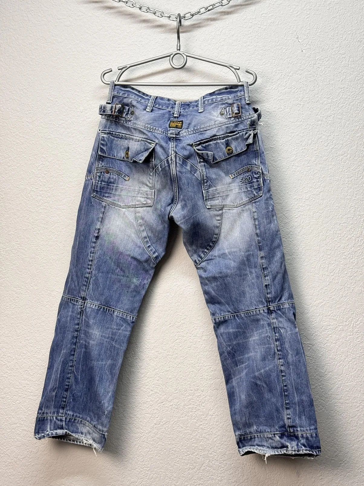 If Six Was Nine × Yohji Yamamoto VTG Yohji Yamamoto Junya Watanabe Style Bondage Cargo Pants Size US 30 / EU 46 - 9 Thumbnail