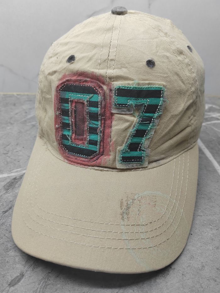Japanese Brand Vintage 07 Distressed Style Cap Hat Size ONE SIZE - 1 Thumbnail