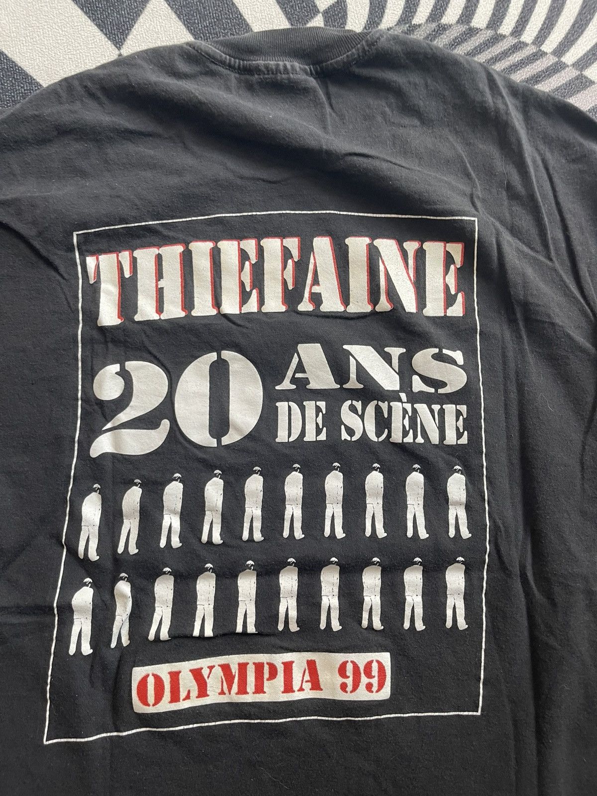 Band Tees Hubert-Félix Thiéfaine 20 Ans de Scène T-Shirt - Olympia 99 Size US L / EU 52-54 / 3 - 2 Thumbnail